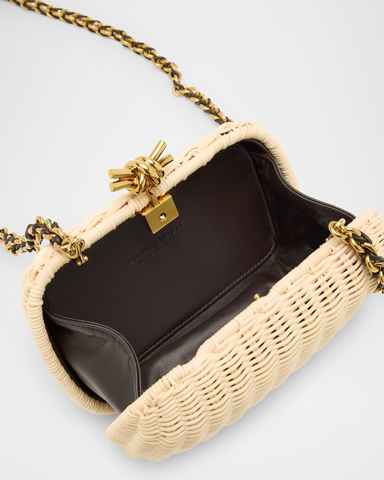 Knot Chain Rattan Crossbody Bag Product Image