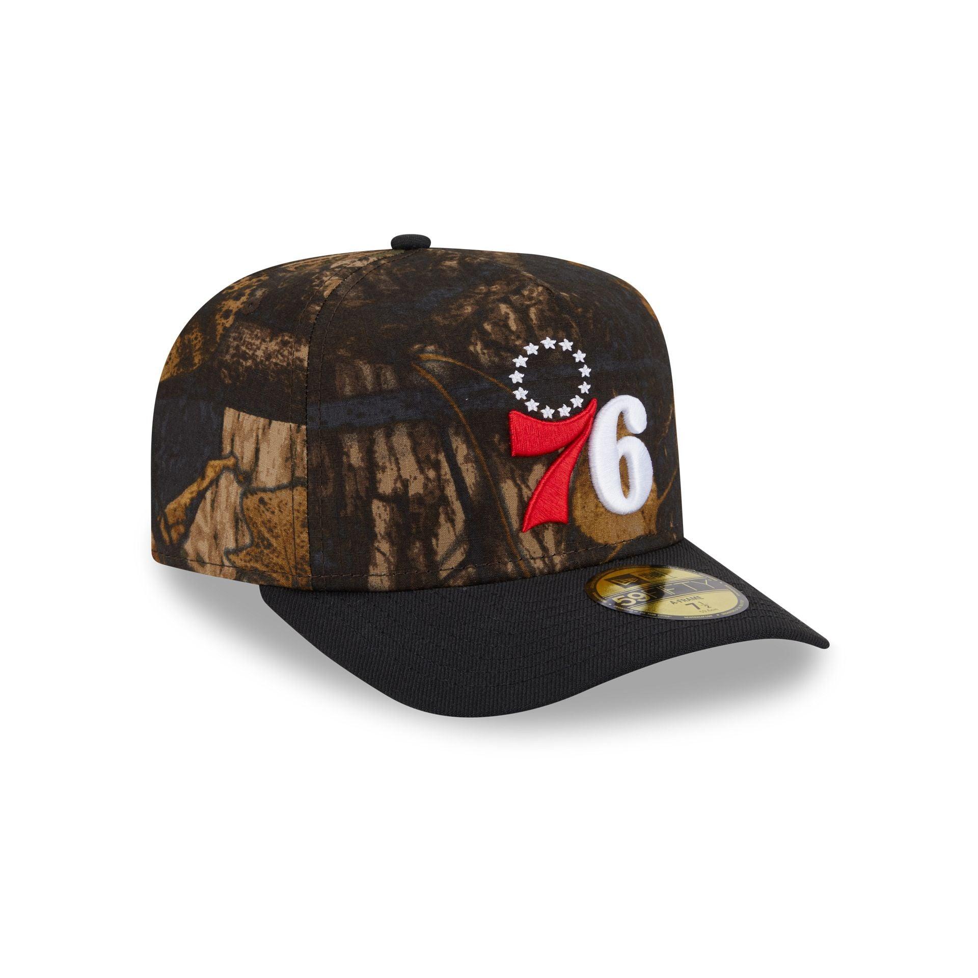 Philadelphia 76ers Ripstop Camo 59FIFTY A-Frame Fitted Hat Male Product Image