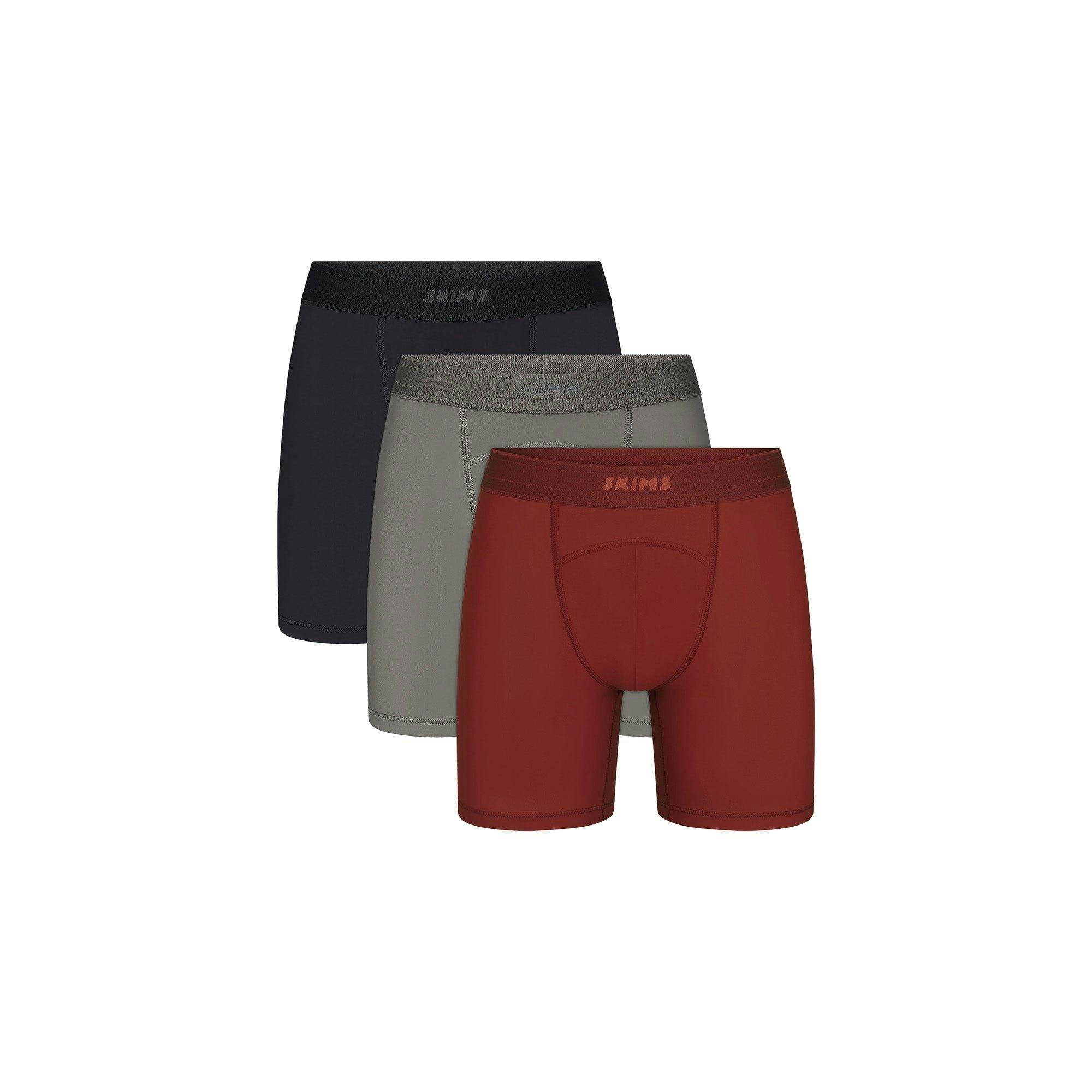 SKIMS SPORT MENS 5" BOXER BRIEF | SANGRIA Product Image