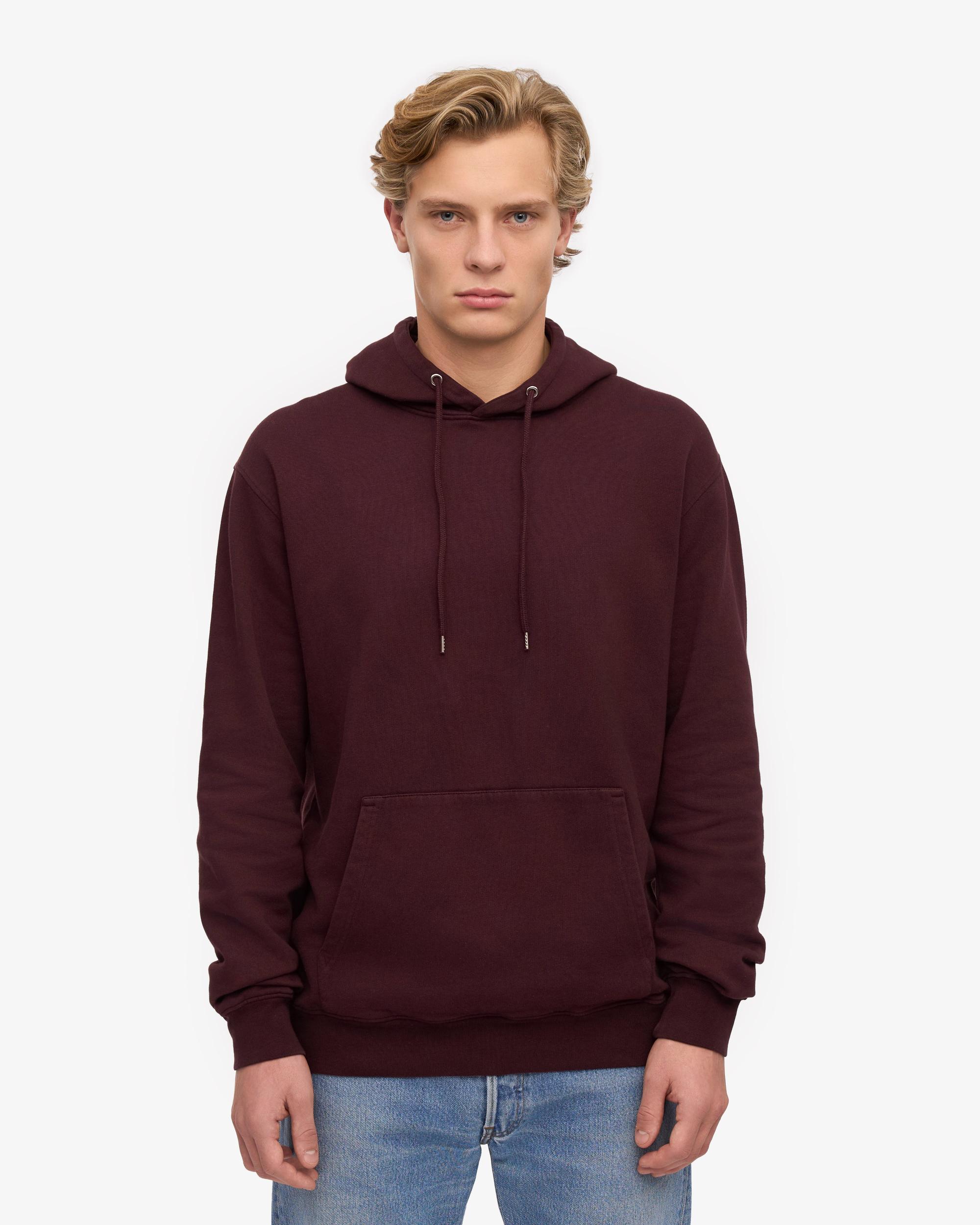 Classic Organic Hood - Oxblood Red Product Image