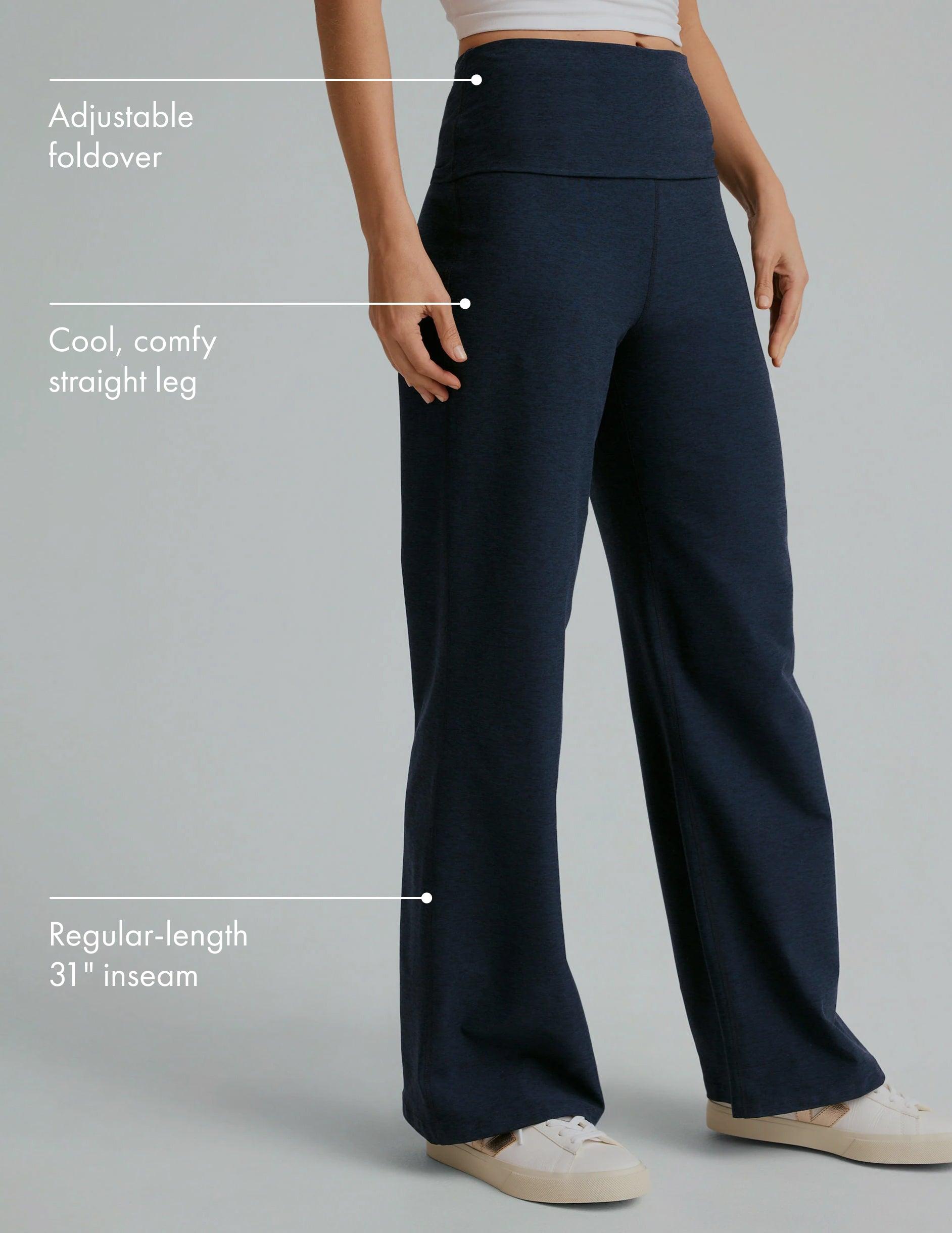 Spacedye Foldover Wide Leg Pant Product Image