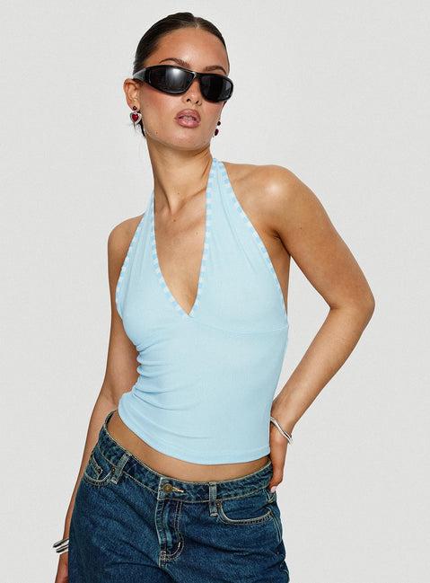 Mirabelle Top Blue Product Image