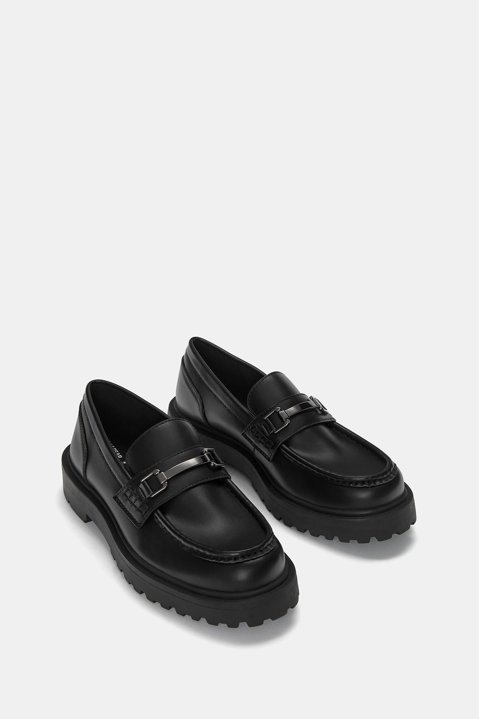 Loafers with buckle detail Product Image