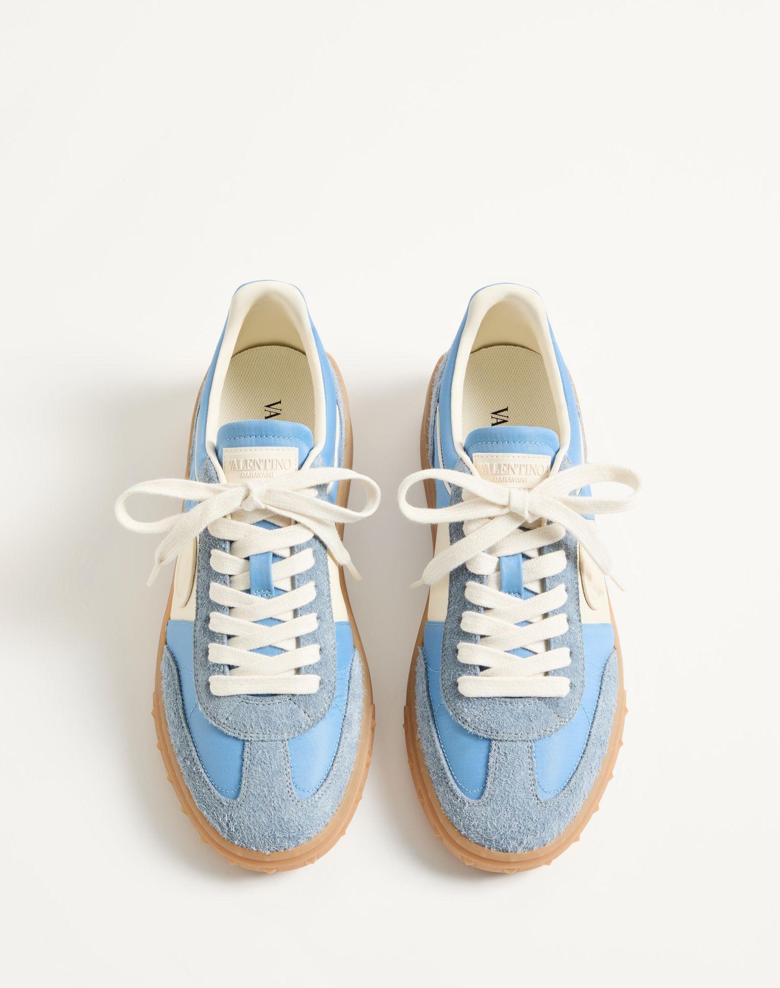 Upvillage Sneaker In Crust Leather With Nappa Calfskin Leather Band Product Image