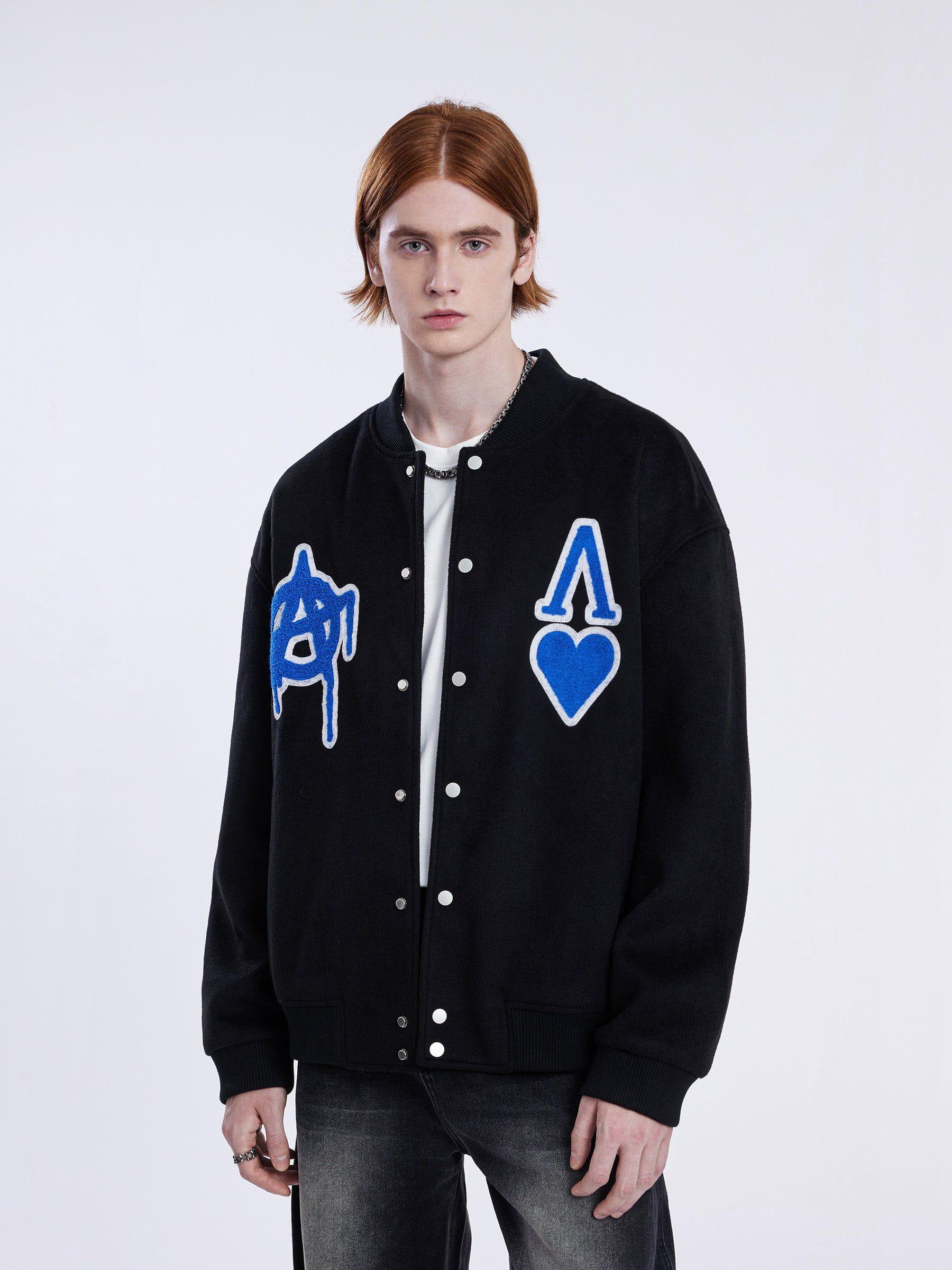 Aelfric Eden Patchwork Varsity Jacket Product Image
