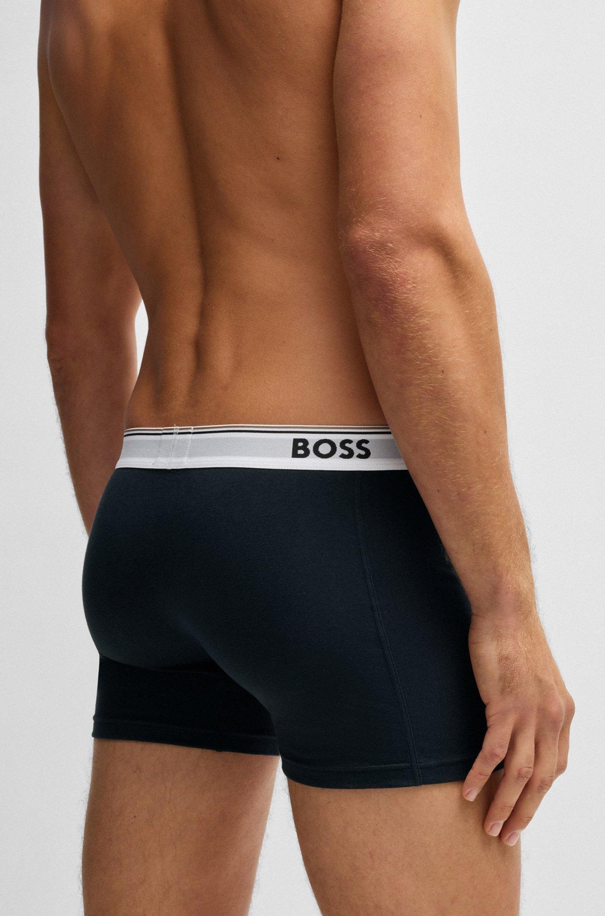 Three-pack of stretch cotton boxer briefs Product Image