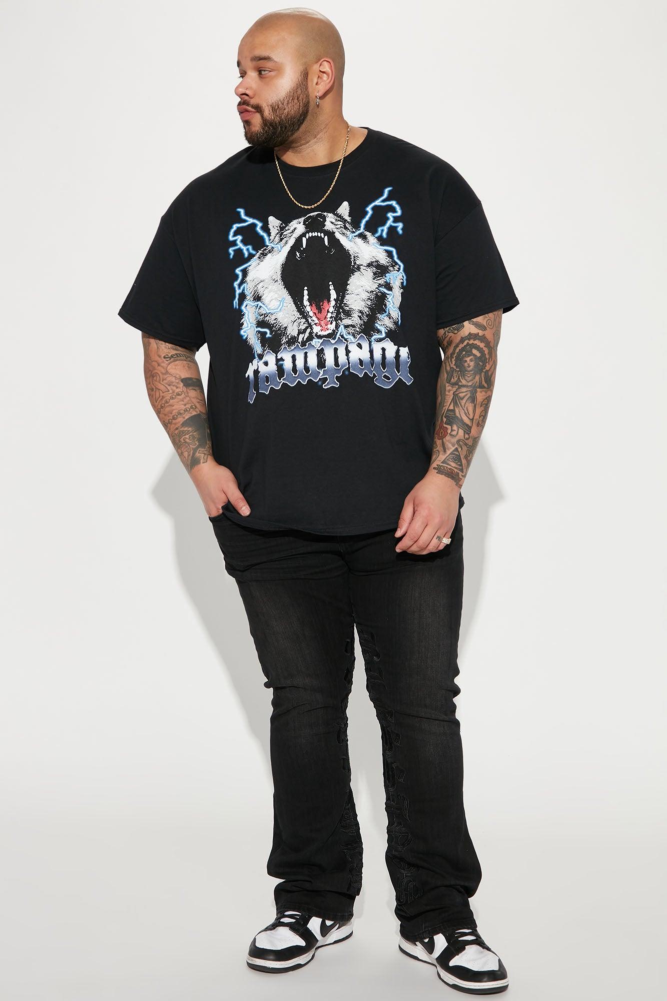 Rampage Short Sleeve Tee - Black Product Image