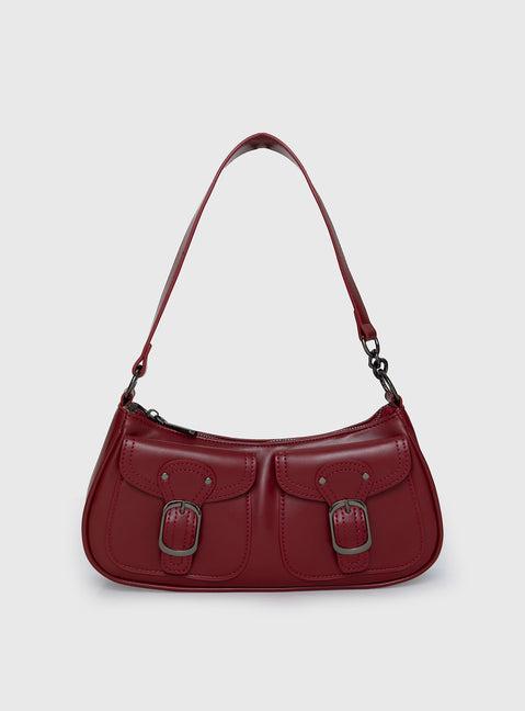 Jayalen Shoulder Bag Red Product Image