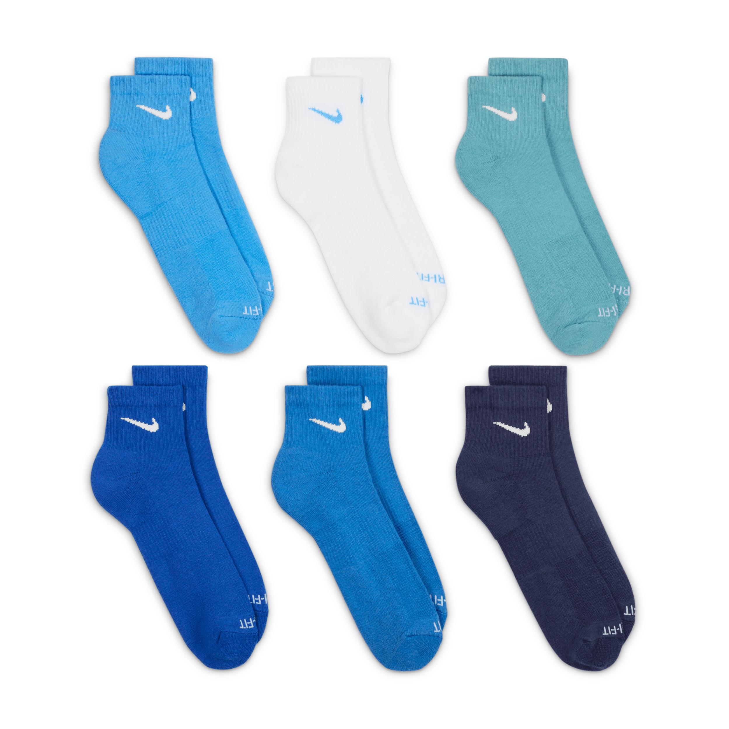 Nike Men's Everyday Plus Cushioned Training Ankle Socks (6 Pairs) Product Image