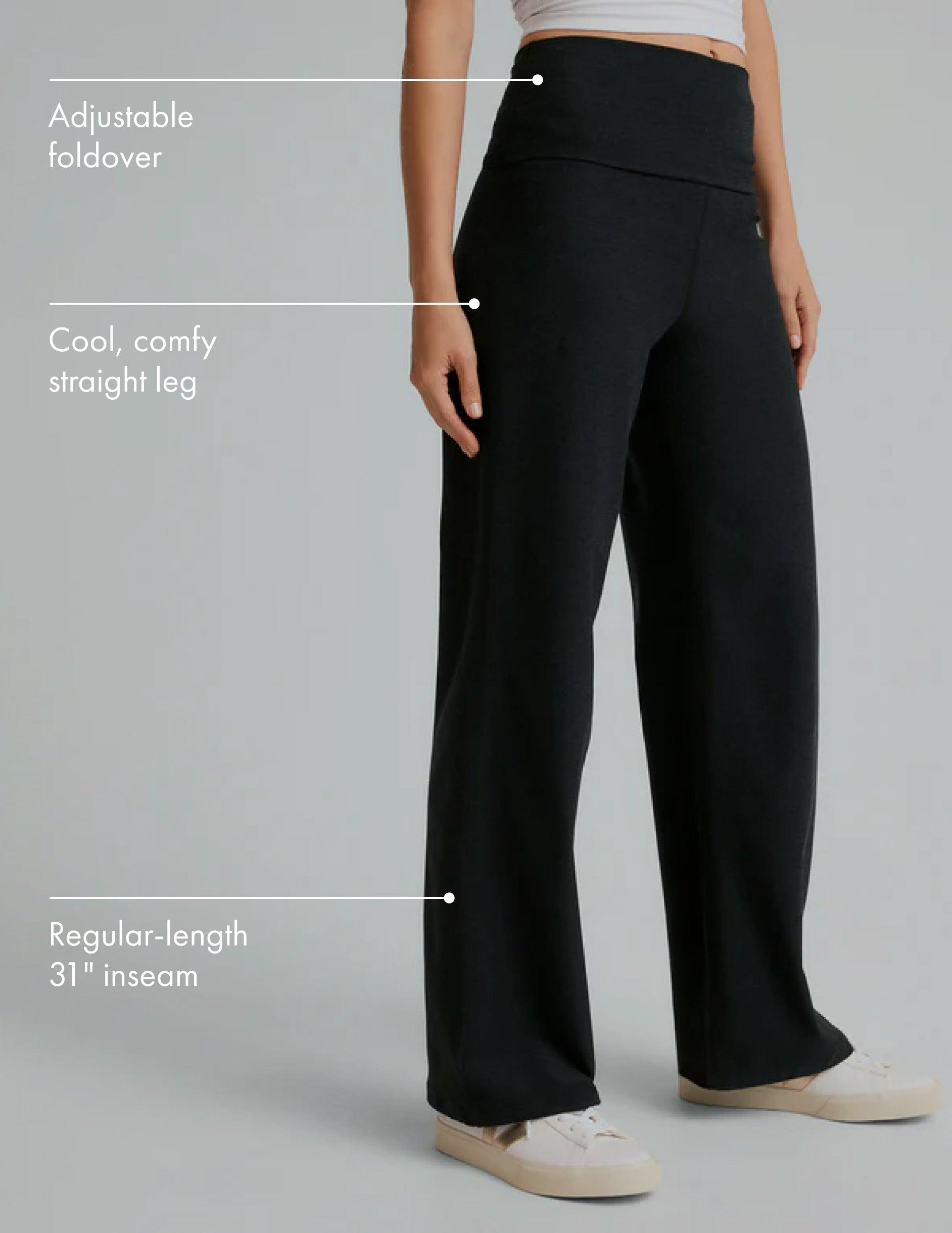 Spacedye Foldover Wide Leg Pant Product Image