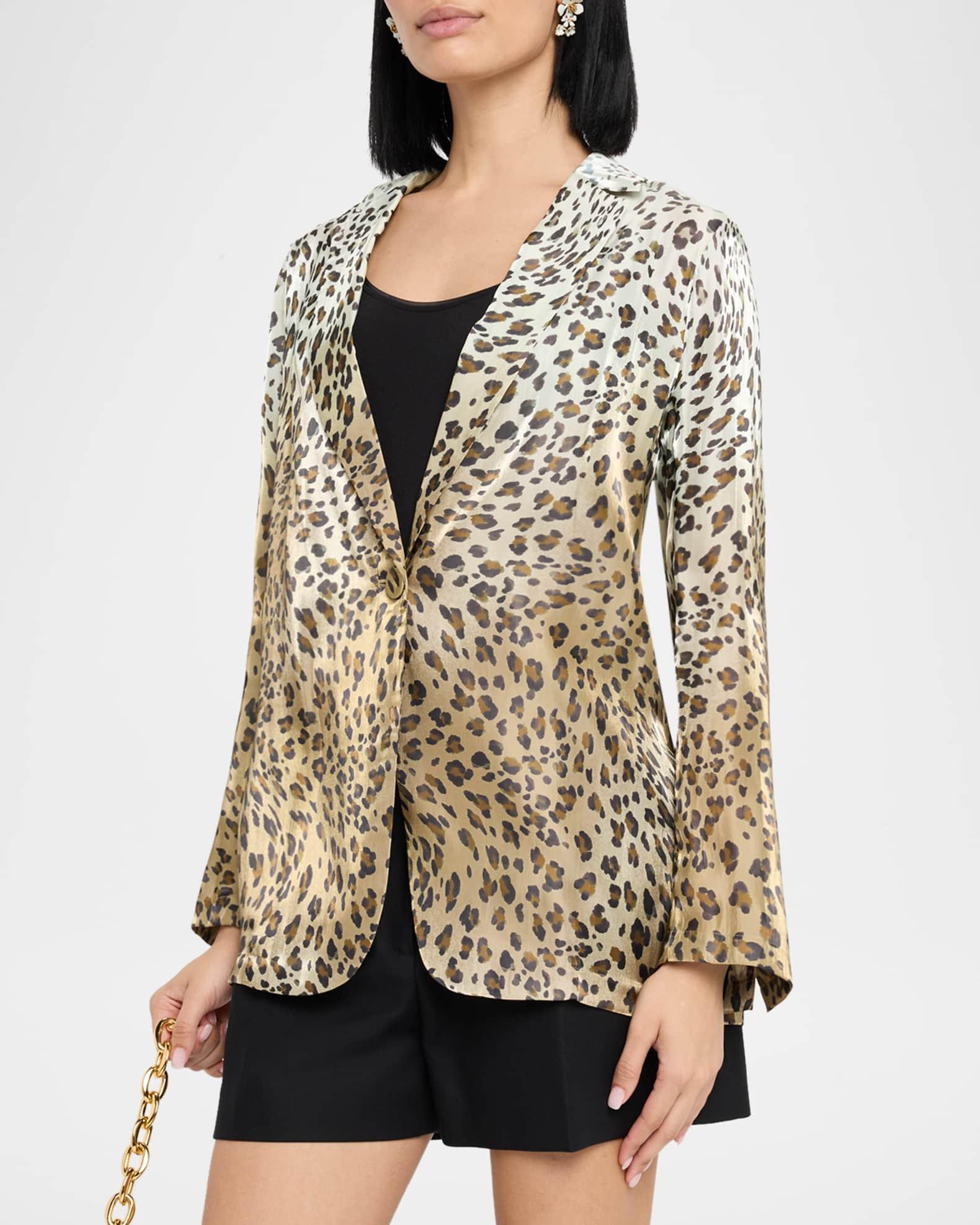 Wacks Ombre Leopard-Print Jacket Product Image