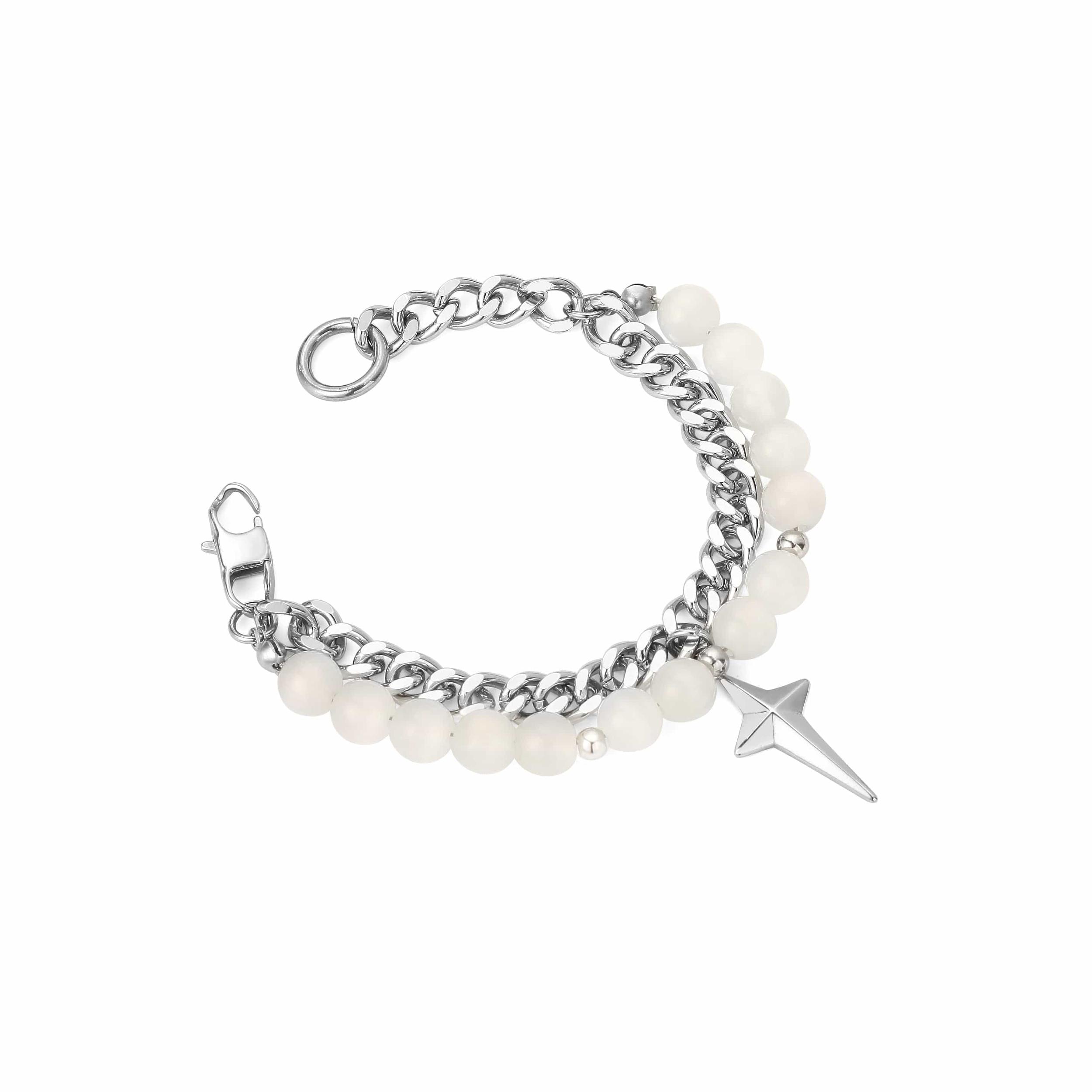 PENDANT PEARL DOUBLE LAYER BRACELET Product Image