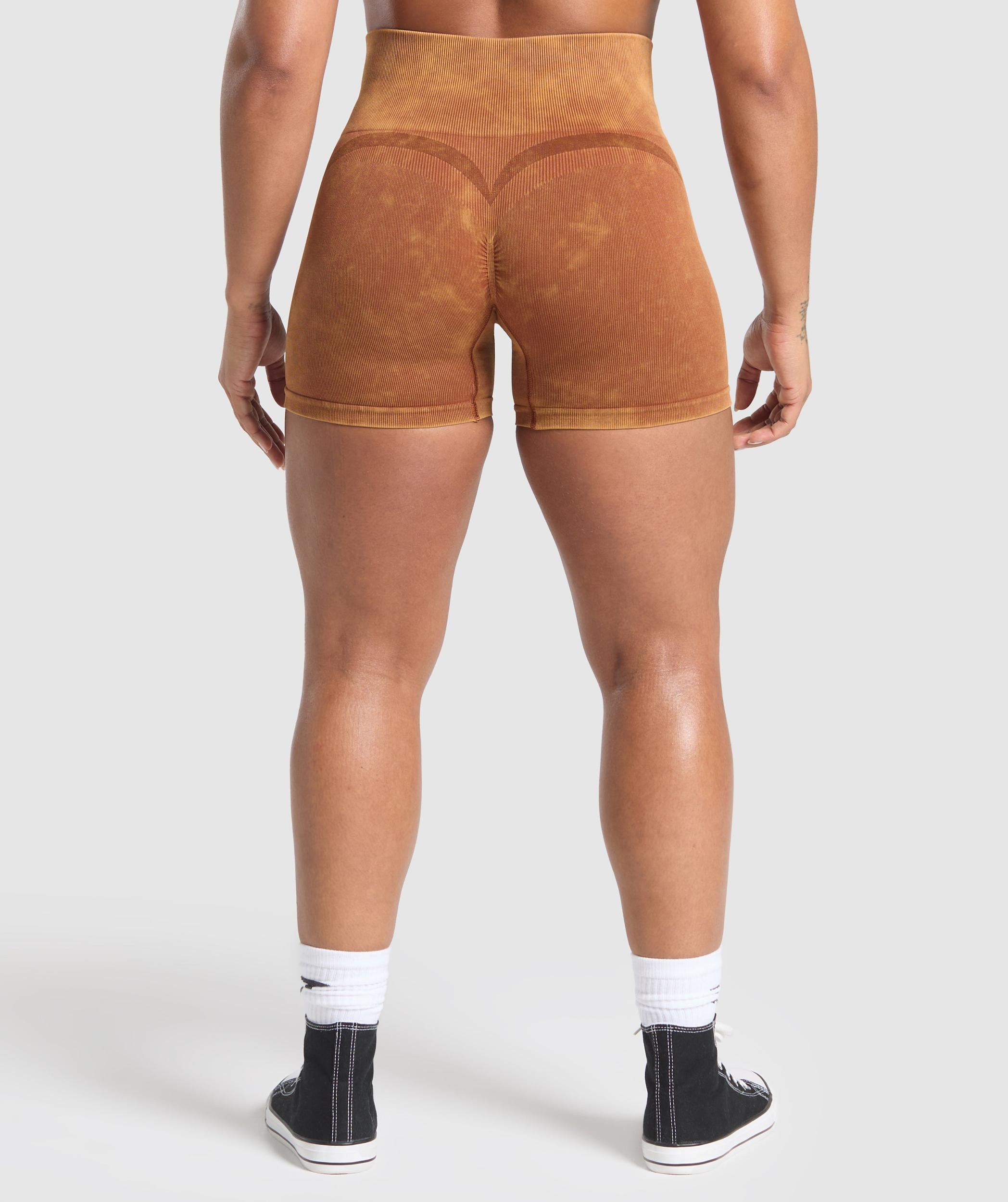 Gains Seamless Washed Shorts Product Image
