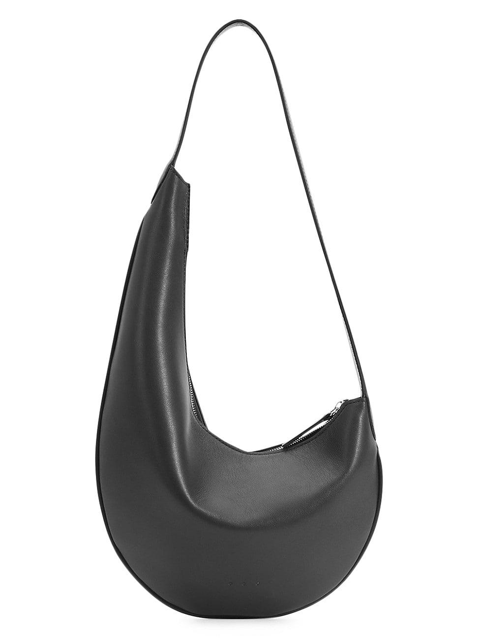 Womens Mini Lune Smooth Leather Hobo Bag Product Image