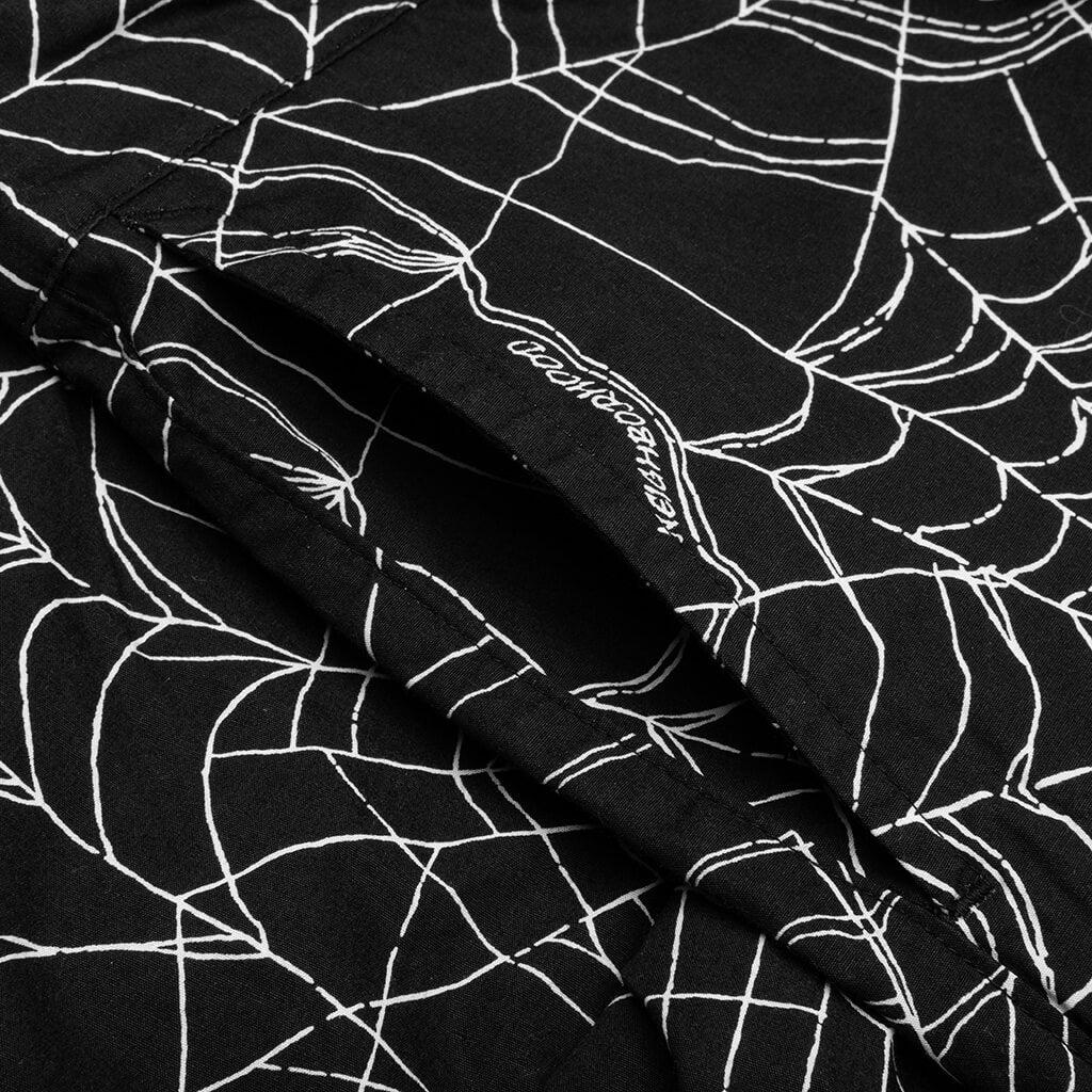 Spiderweb Short - Black Male Product Image