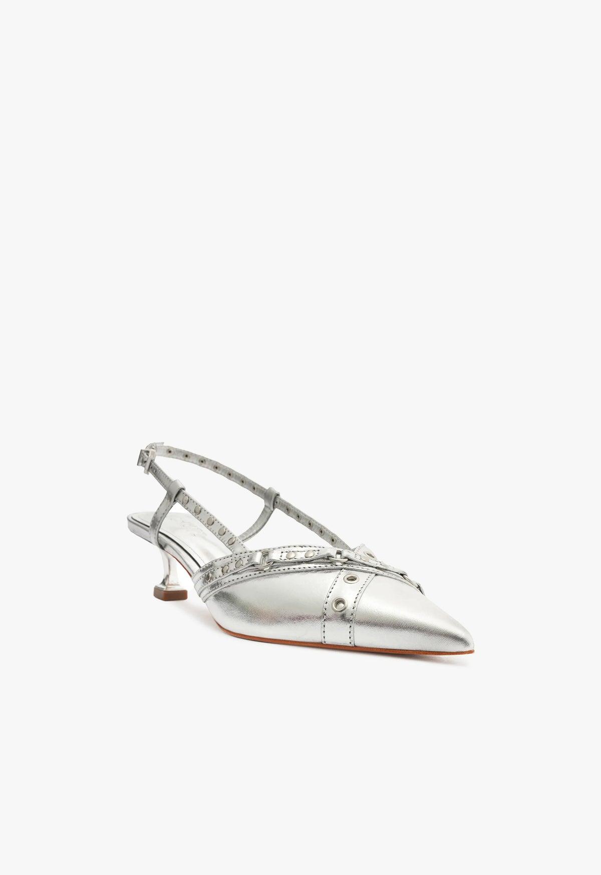 Venezia Metallic Leather Pump Female Product Image