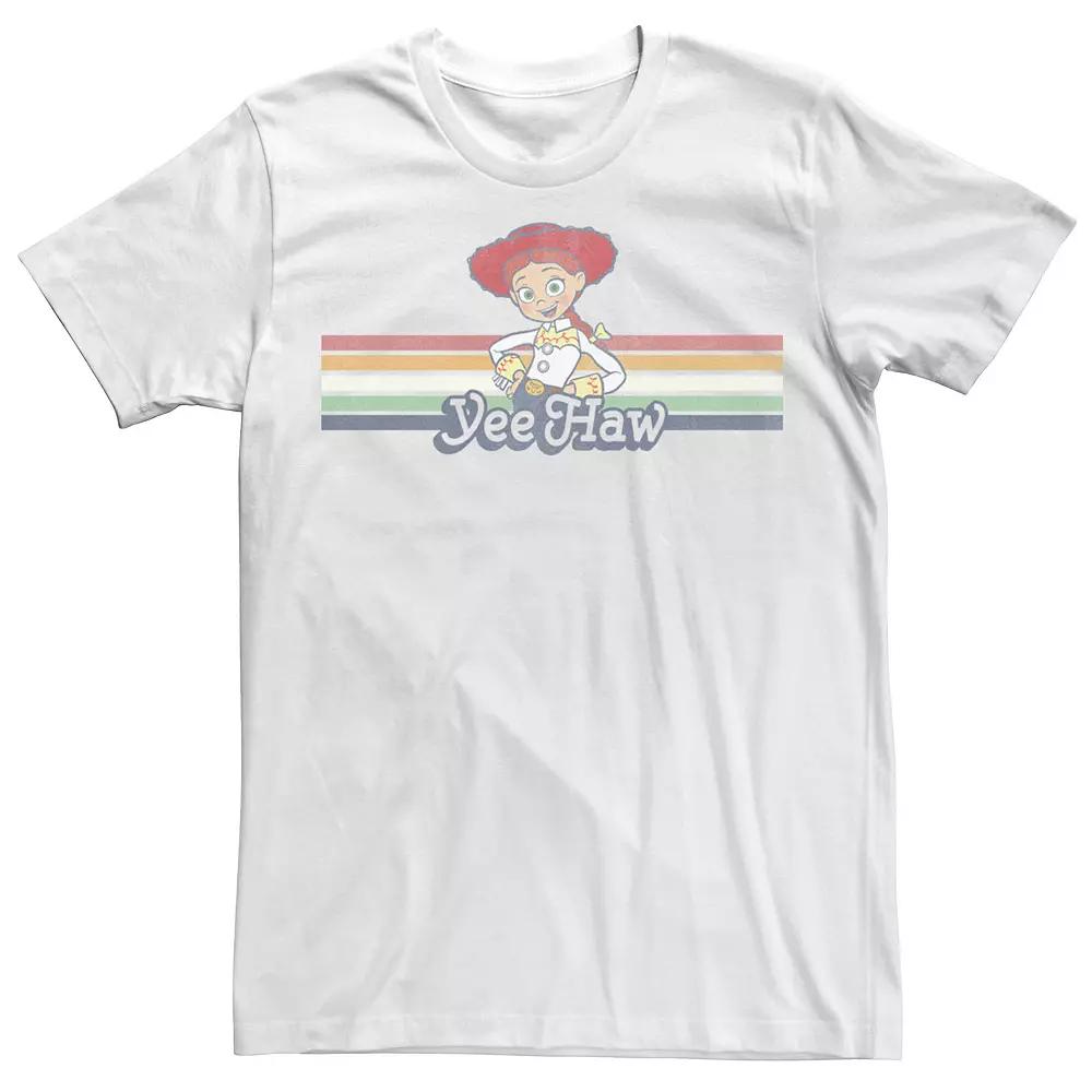 Disney / Pixar's Toy Story Jessie Men's Cowgirl Rainbow Stripe Yee Haw Tee,  Product Image