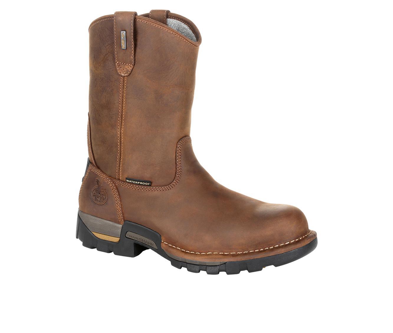 Men's Georgia Boot Eagle One Waterproof Pull On Work Boots Product Image