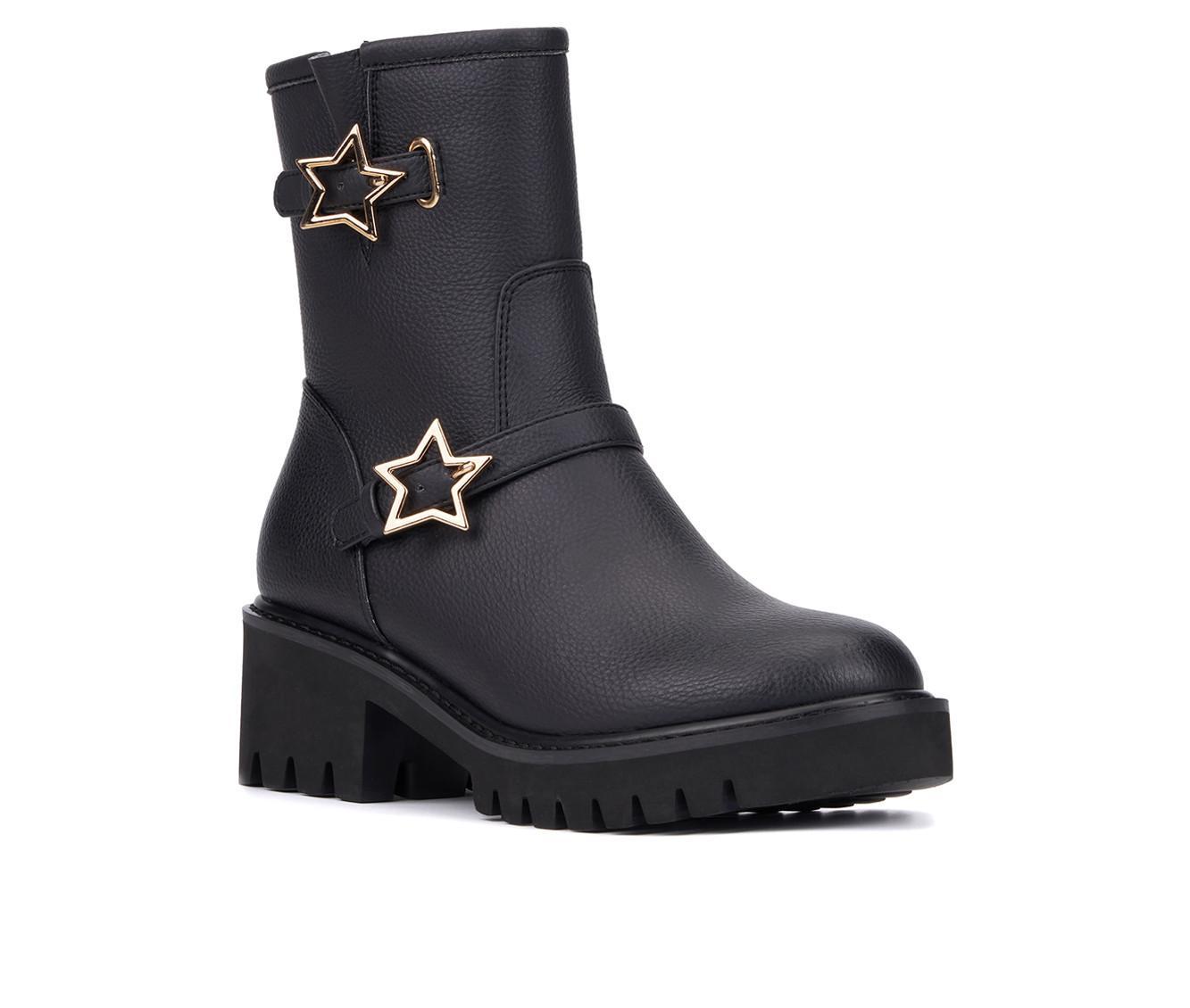 Women's Olivia Miller Neptune Mid Calf Boots Product Image