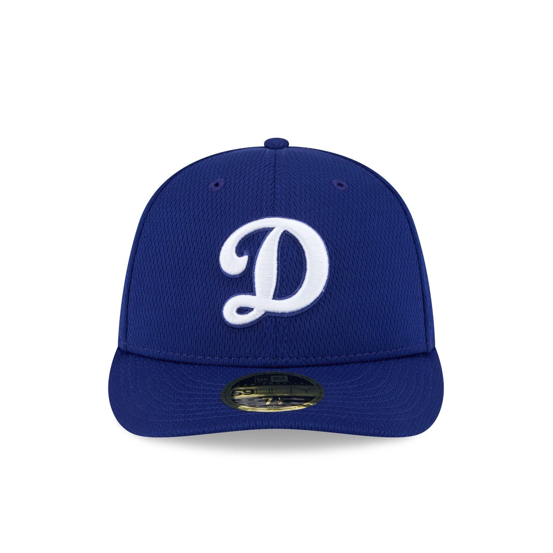 Los Angeles Dodgers Snake Scale Logo Low Profile 59FIFTY Fitted Hat Male Product Image