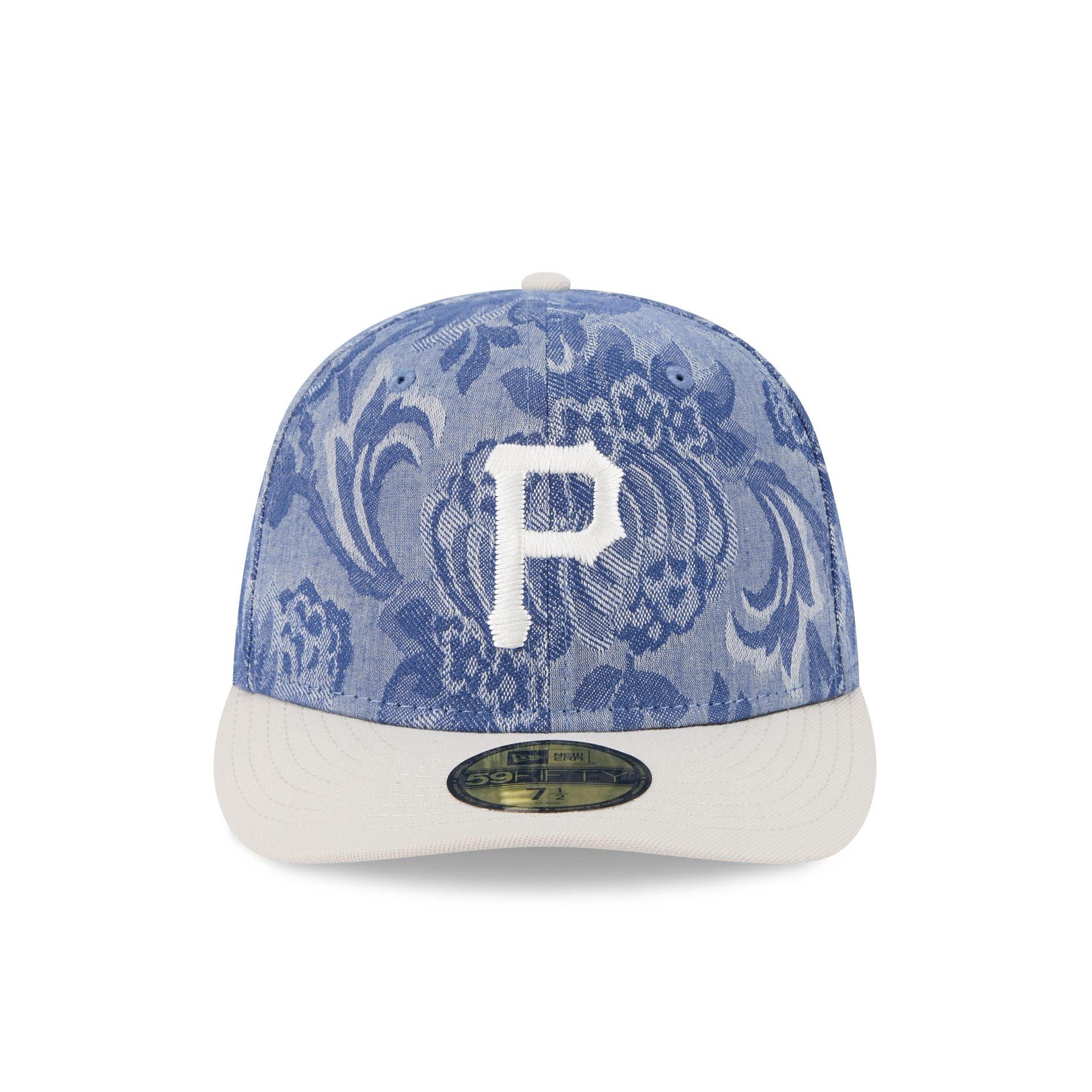 Pittsburgh Pirates Two-Tone Denim 59FIFTY Fitted Hat Male Product Image
