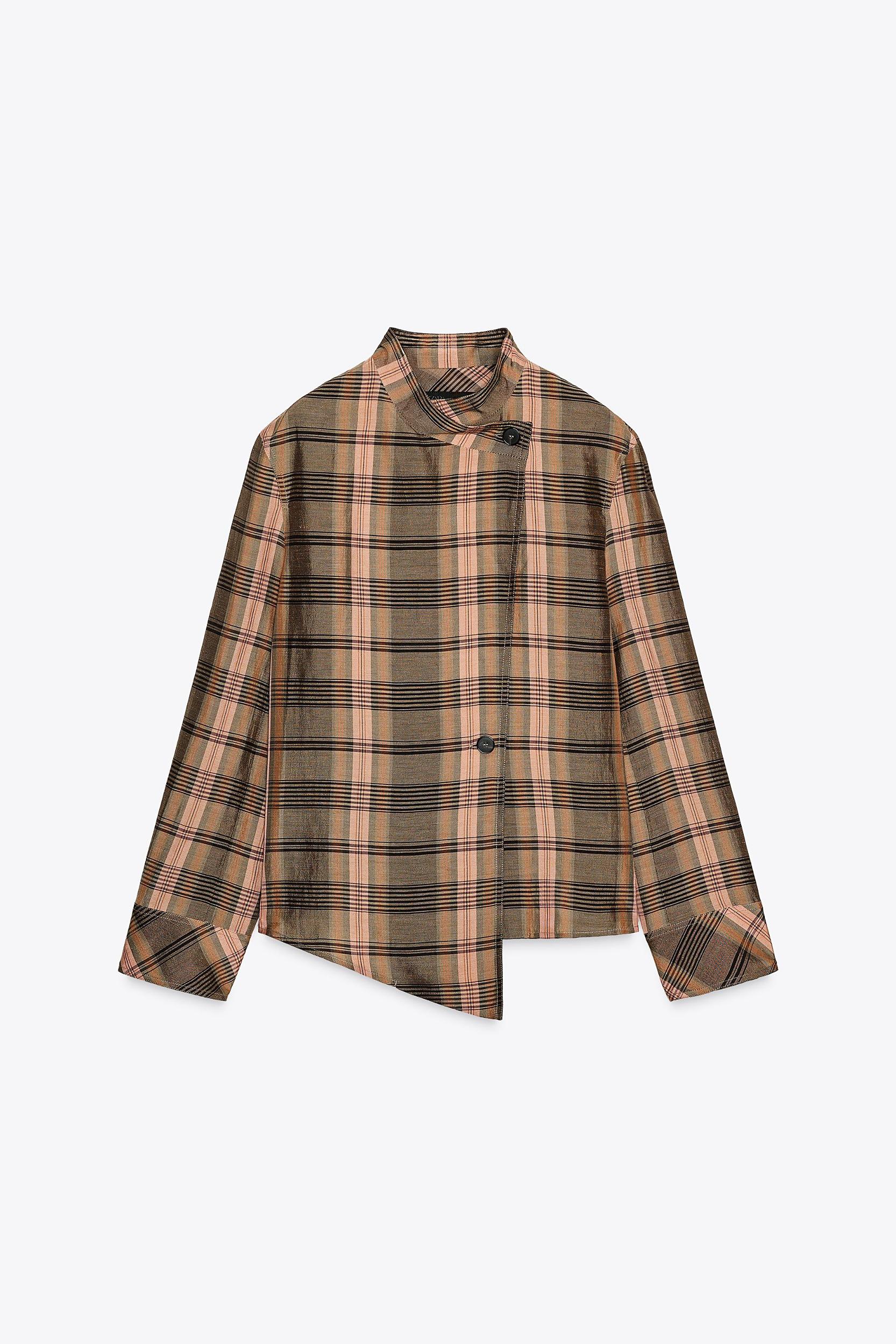 ZW COLLECTION OVERSIZED CHECK OVERSHIRT Product Image