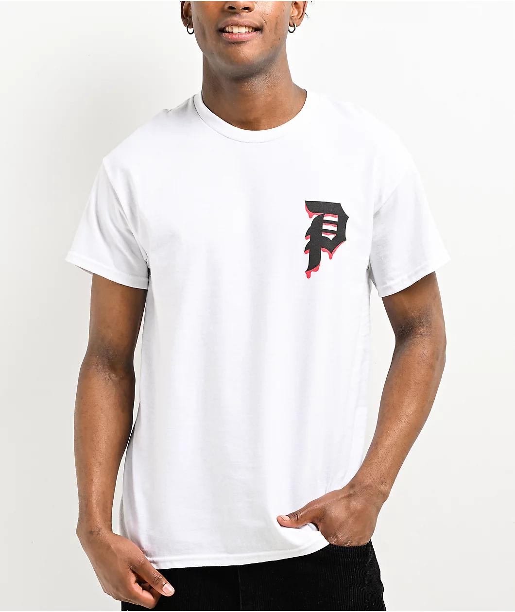 Primitive x Halloween Frames White T-Shirt Product Image