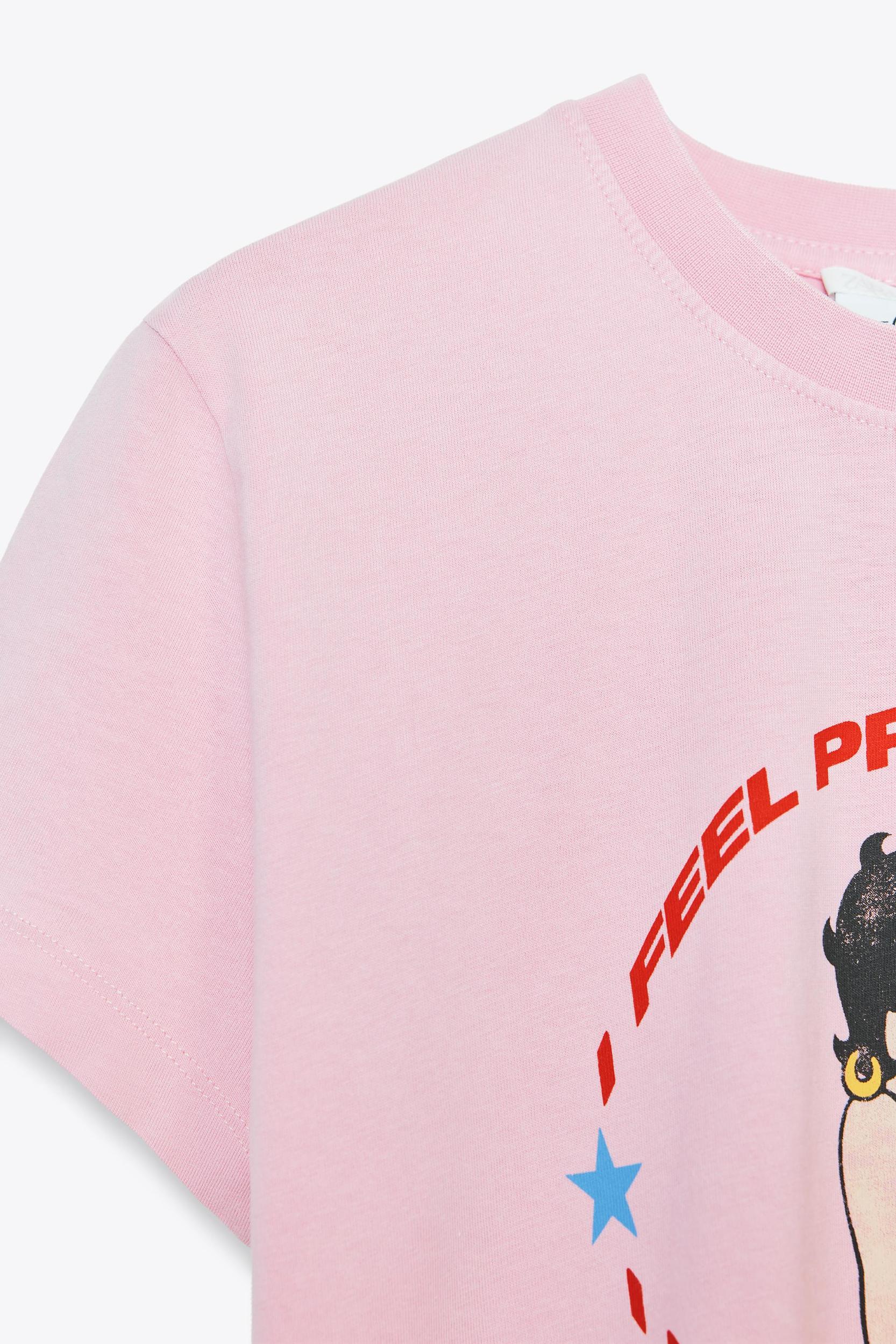 BETTY BOOP® WASHED EFFECT T-SHIRT Product Image