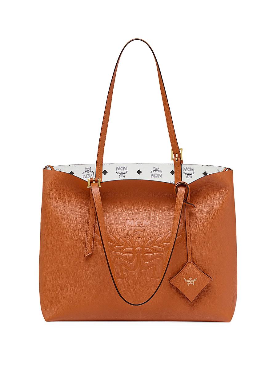 Womens Himmel Medium Leather Shopper Bag Product Image