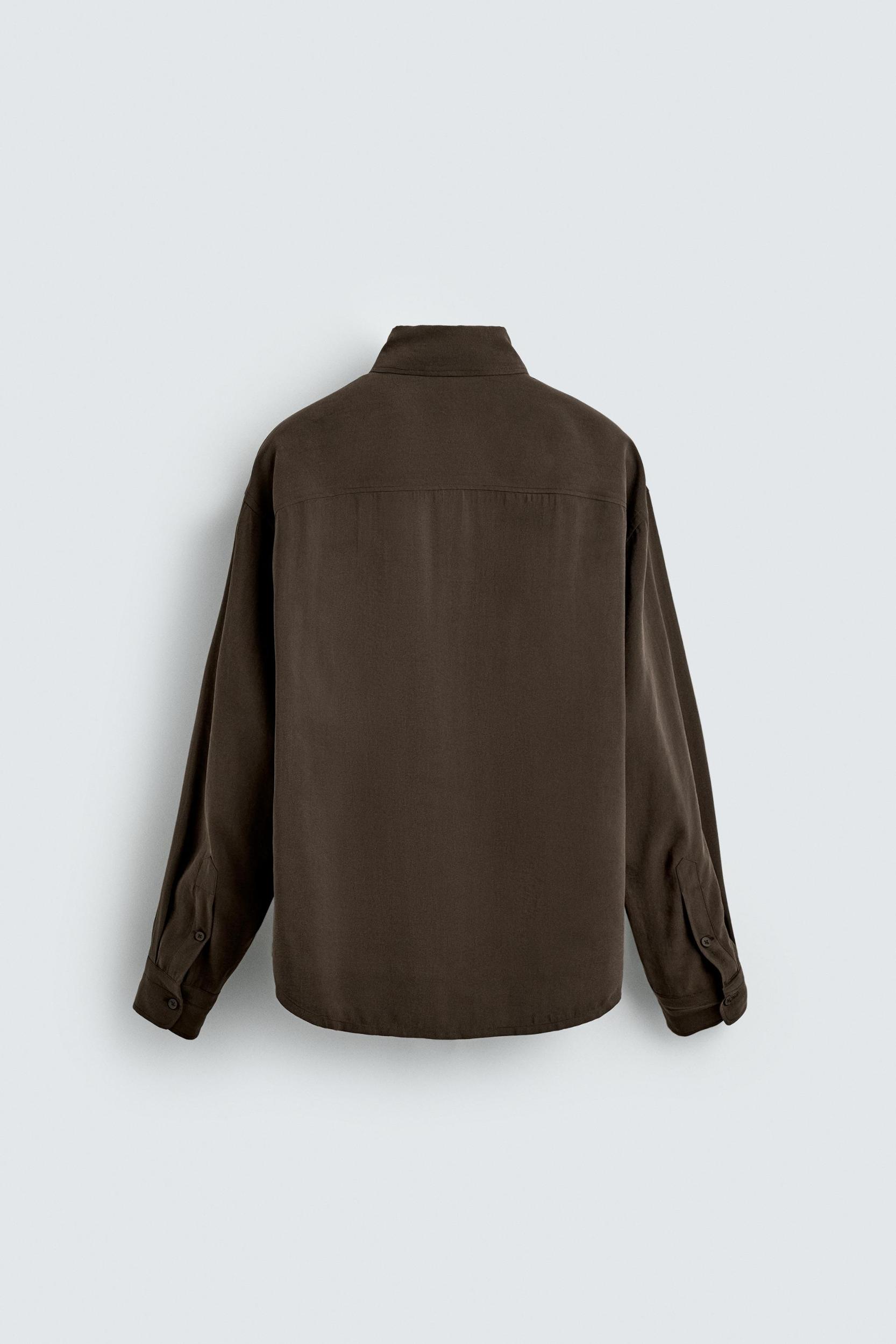 RELAXED FIT FLOWY SHIRT Product Image
