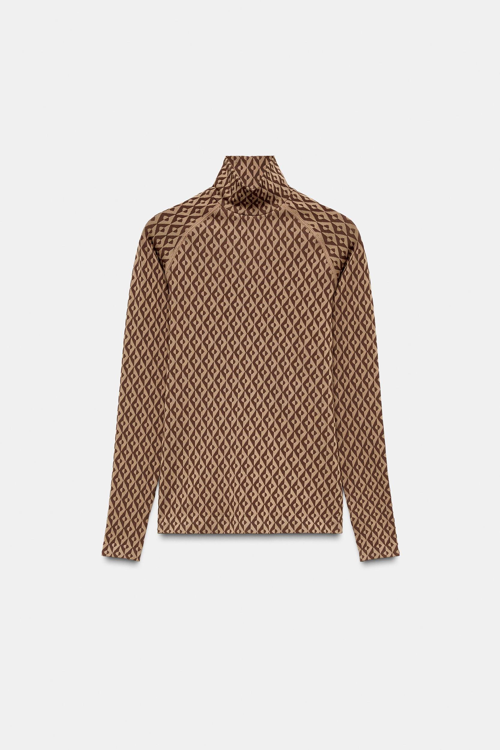 THERMOLITE® CORE SEAMLESS JACQUARD THERMAL T-SHIRT SKI COLLECTION Product Image