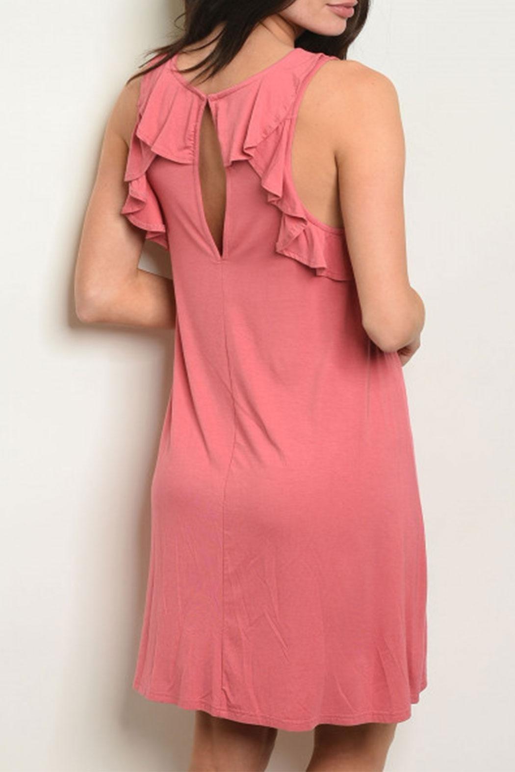 Jersey Ruffle Back Product Image