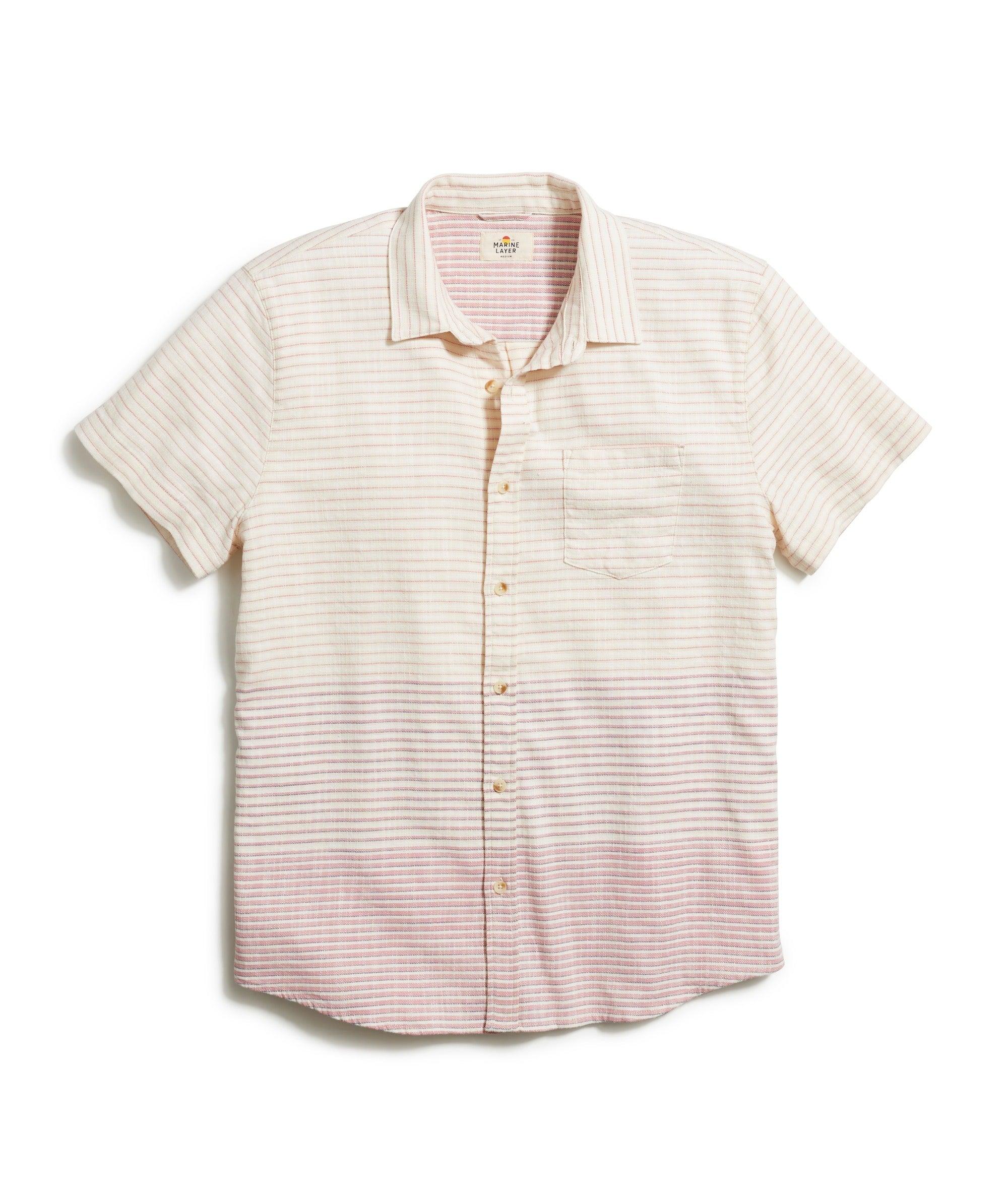 Stretch Selvage Short Sleeve Shirt Product Image
