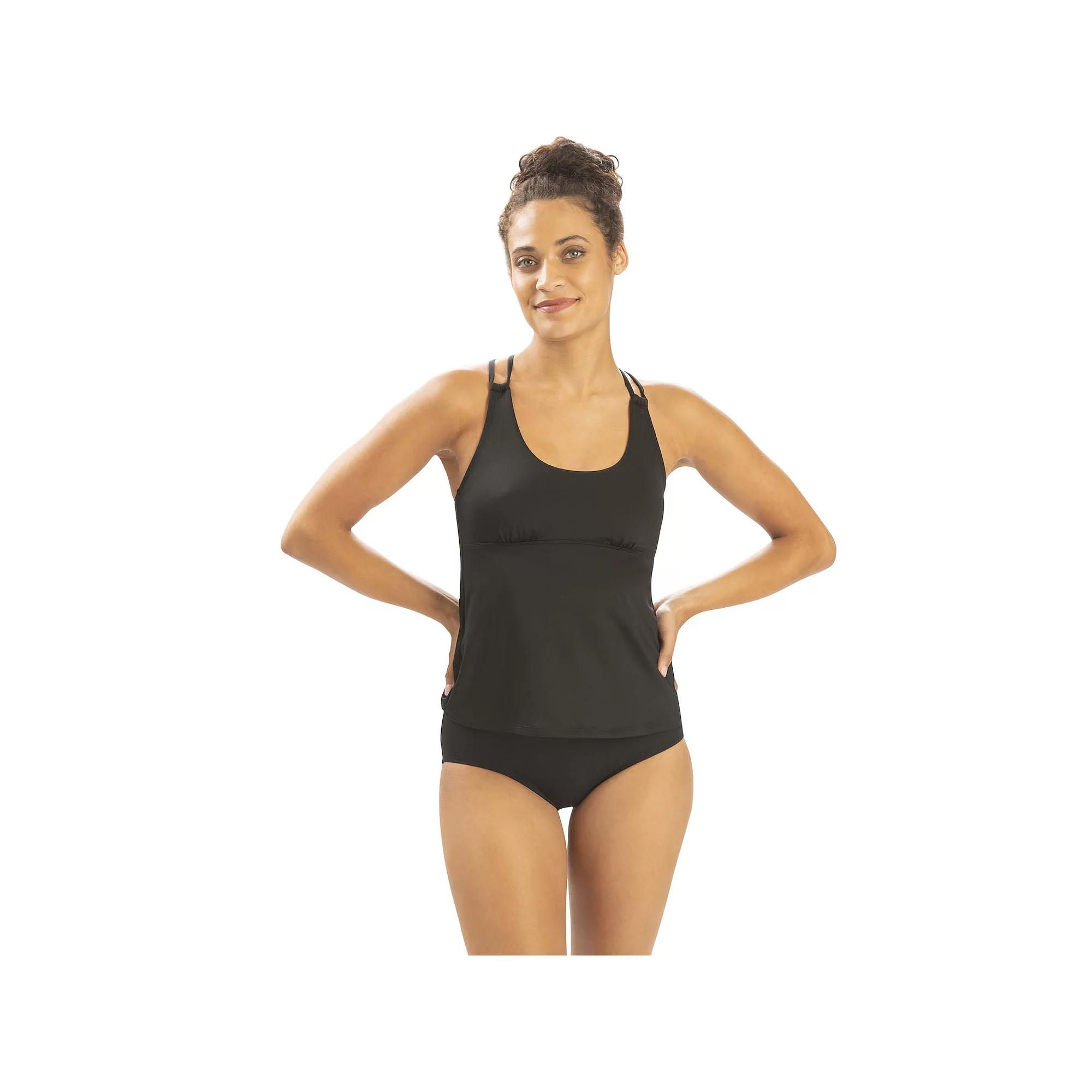 Women's Dolfin Double Strap Tankini Swim Top,  Product Image