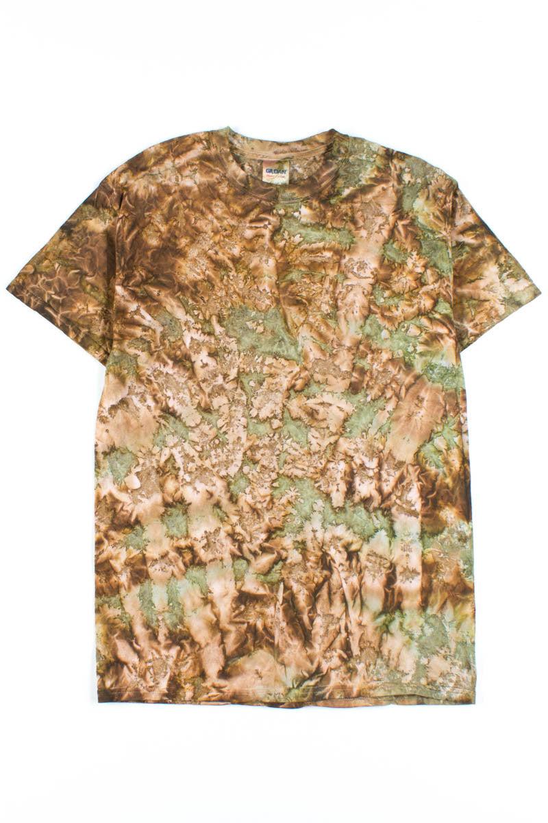 Camo Tie Dye Tee Shirt Product Image