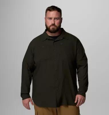 Columbia Mens Silver Ridge Utility Lite Long Sleeve Shirt - Big- Product Image