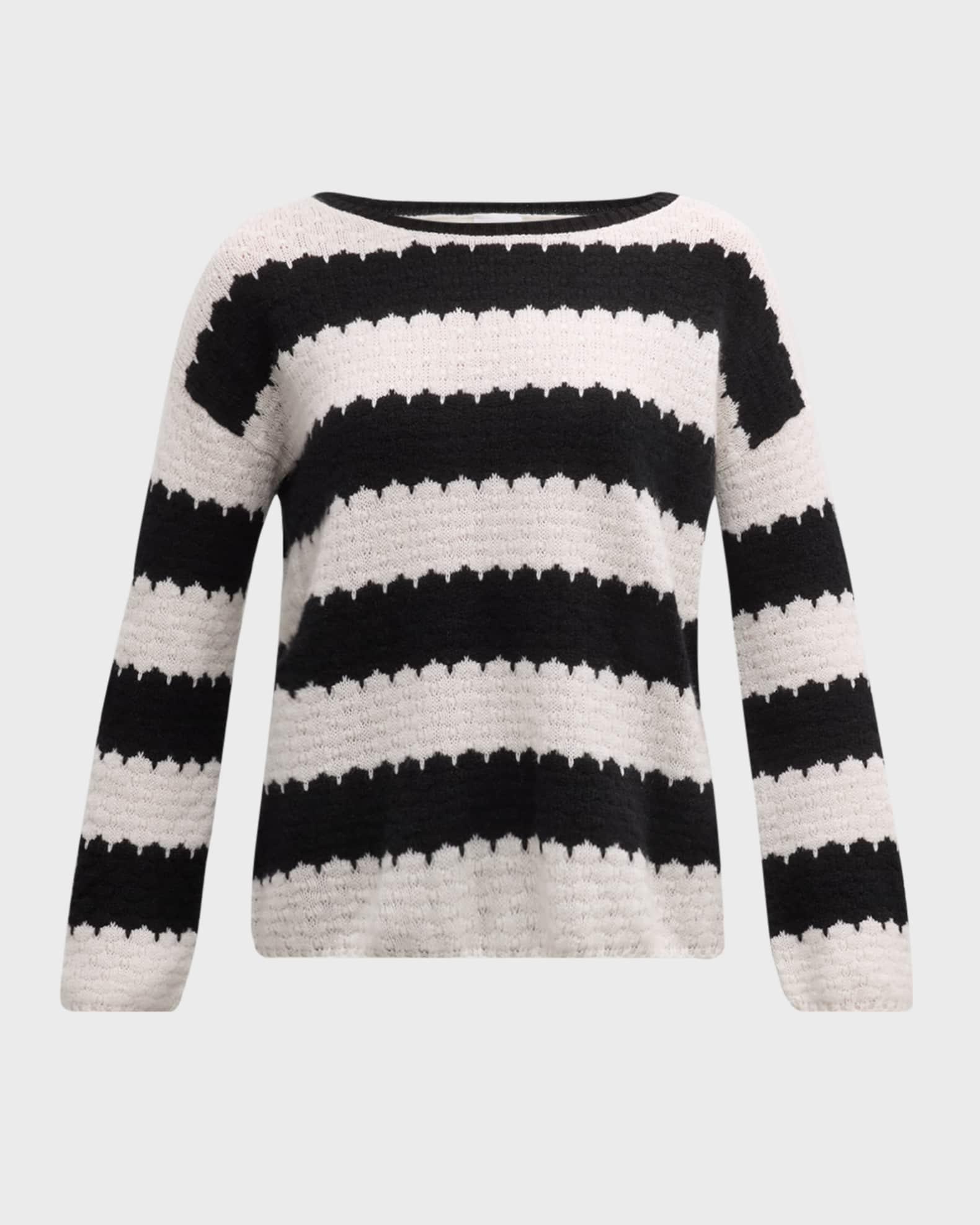 Cashmere Striped Tunic Product Image