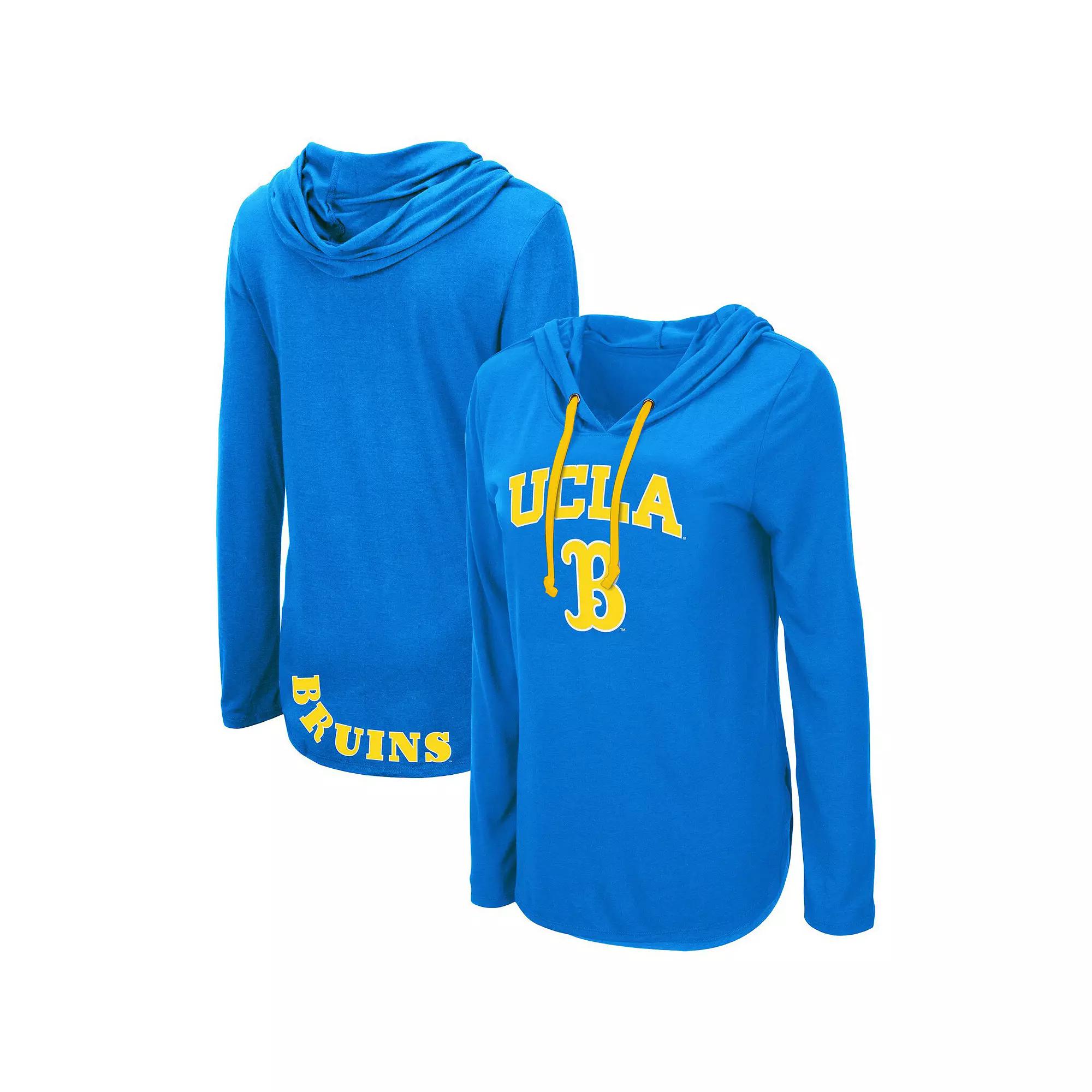 Women's Colosseum Blue UCLA Bruins My Lover Lightweight Hooded Long Sleeve T-Shirt, Size: XL Product Image