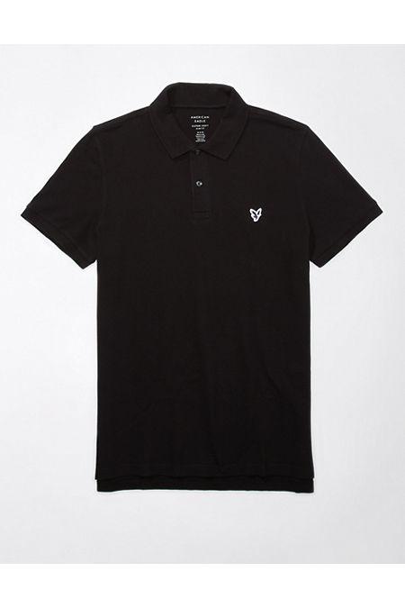AE Lived-In Slim Fit Pique Polo Shirt Mens Product Image