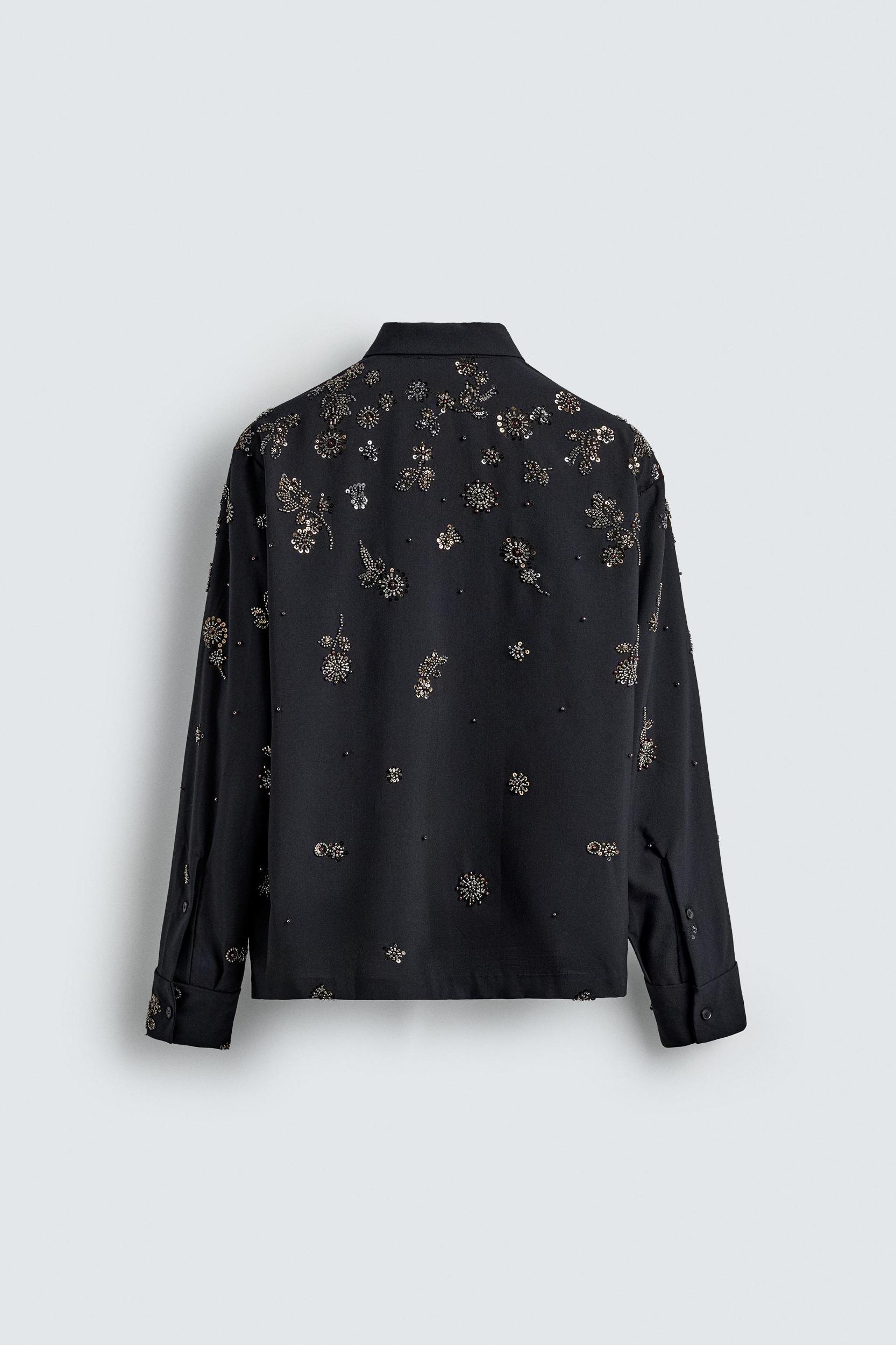 LIMITED EDITION FLOWY SEQUIN SHIRT Product Image