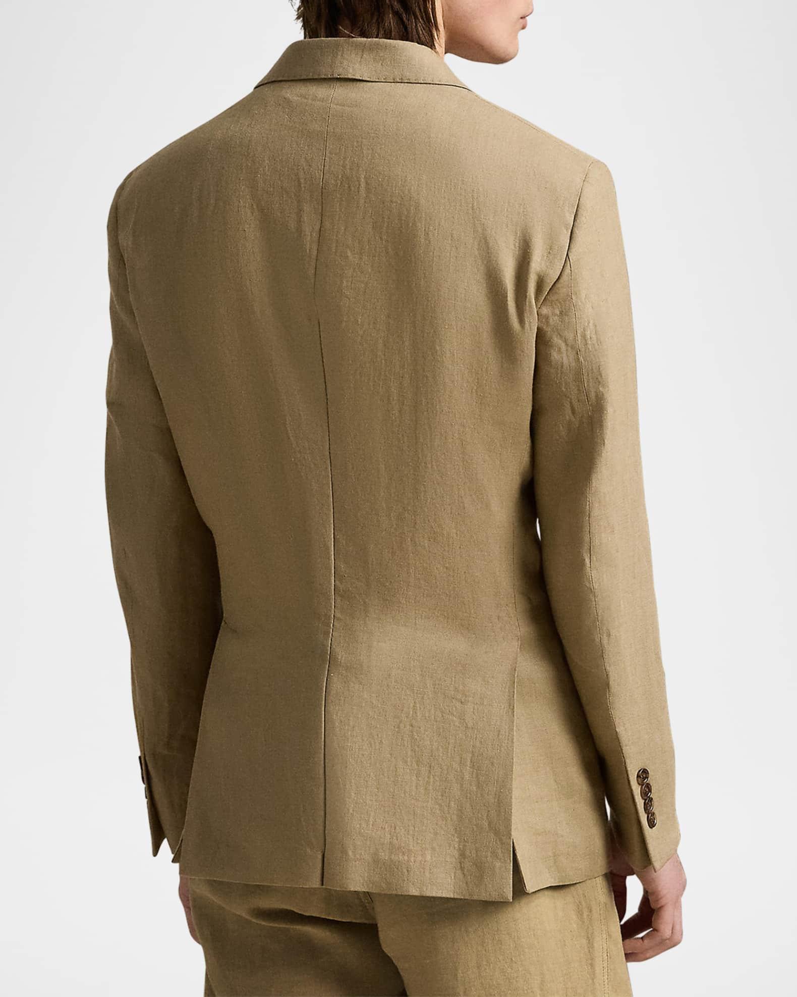 Men's Tailored Linen Suit Jacket Product Image