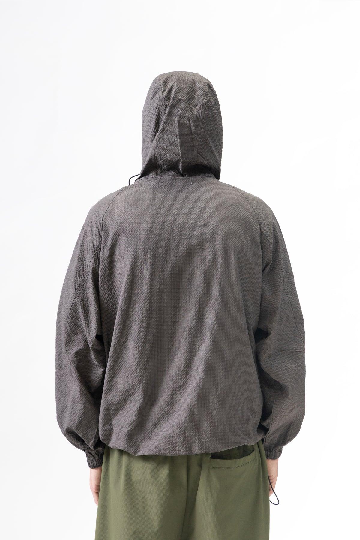 Blacksmith - Crinkle Windbreaker - Grey Product Image