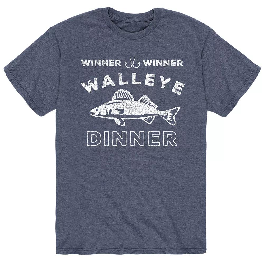 Men's Winner Winner Walleye Dinner Tee,  Product Image