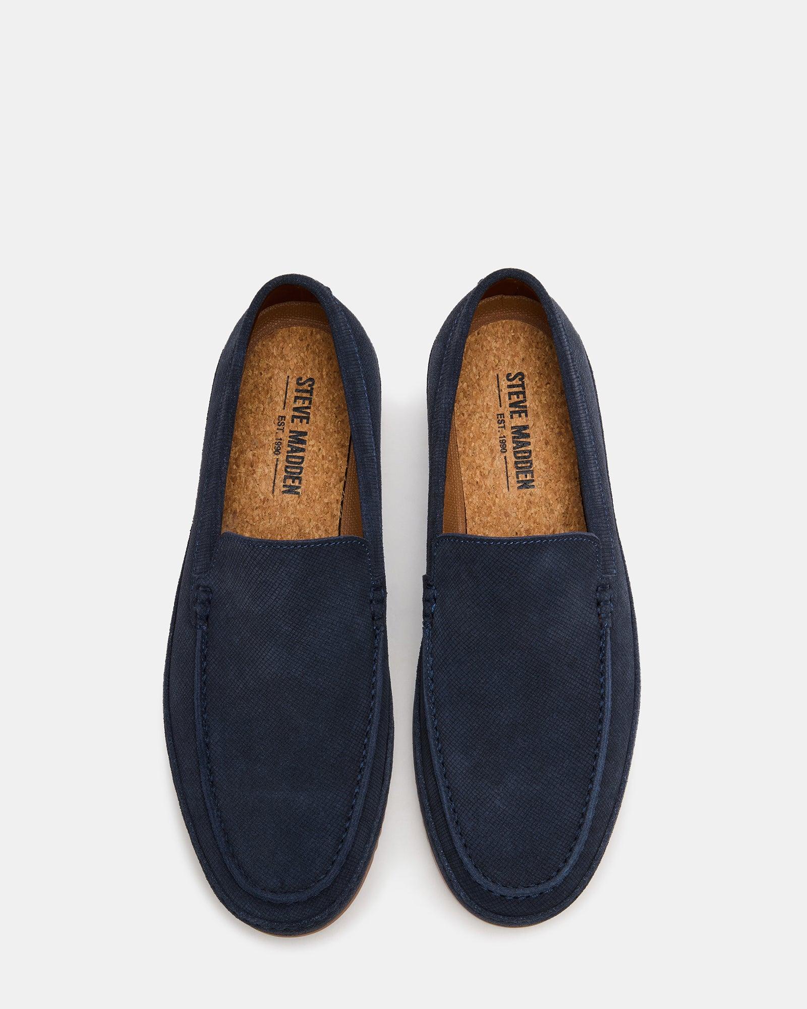 ARROZZA NAVY SUEDE Male Product Image