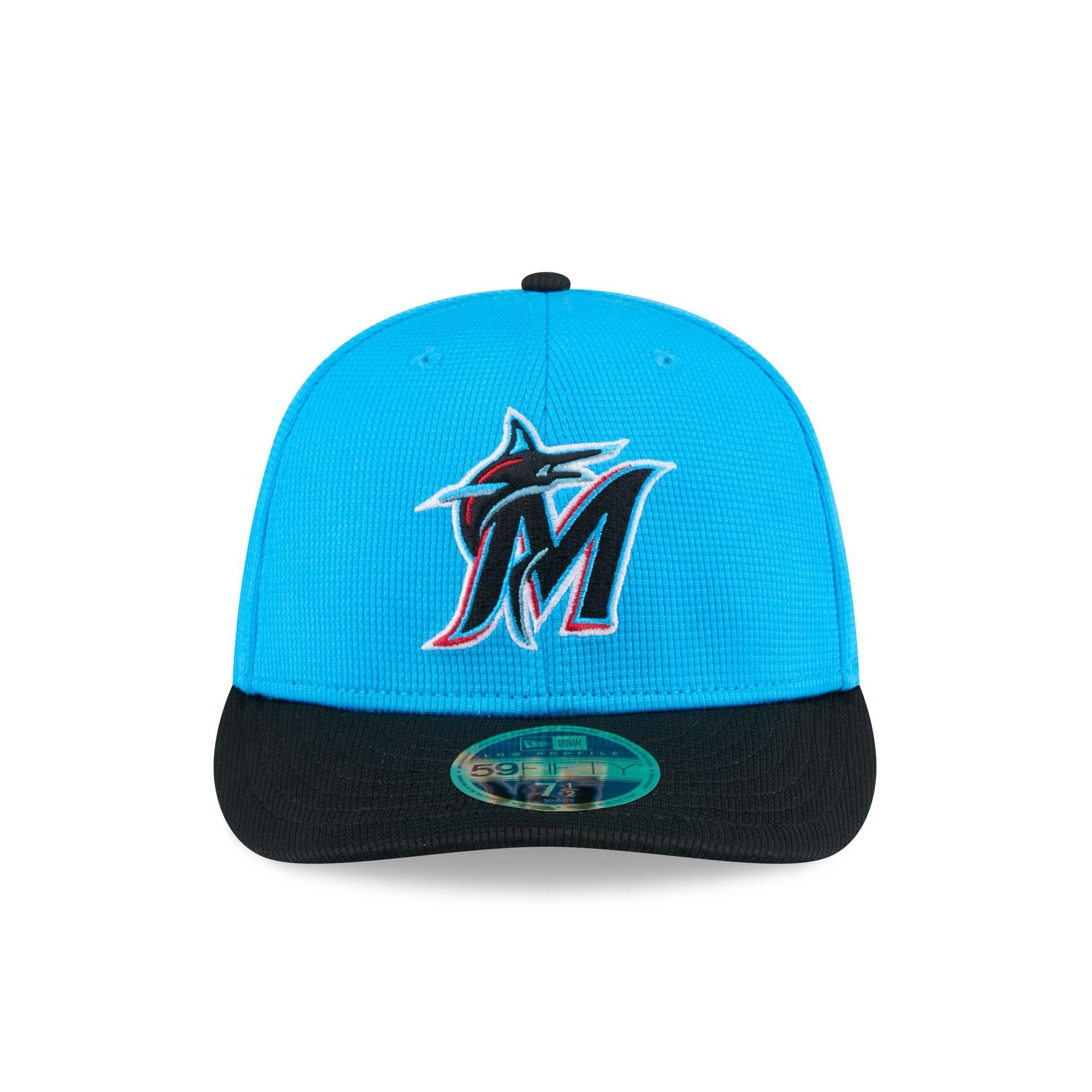 Miami Marlins 2025 Spring Training Low Profile 59FIFTY Fitted Hat Male Product Image