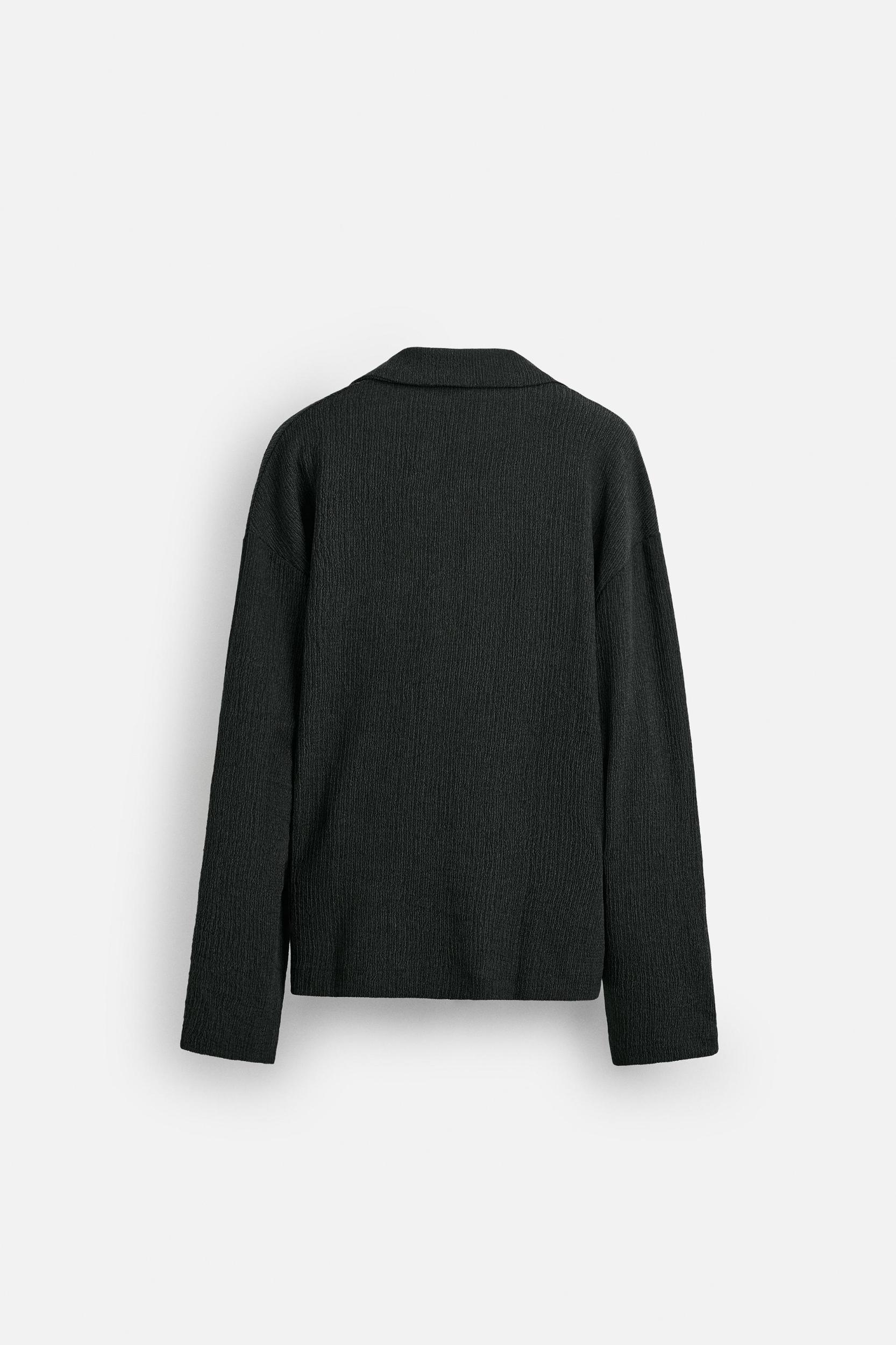 TEXTURED RELAXED FIT SHIRT Product Image