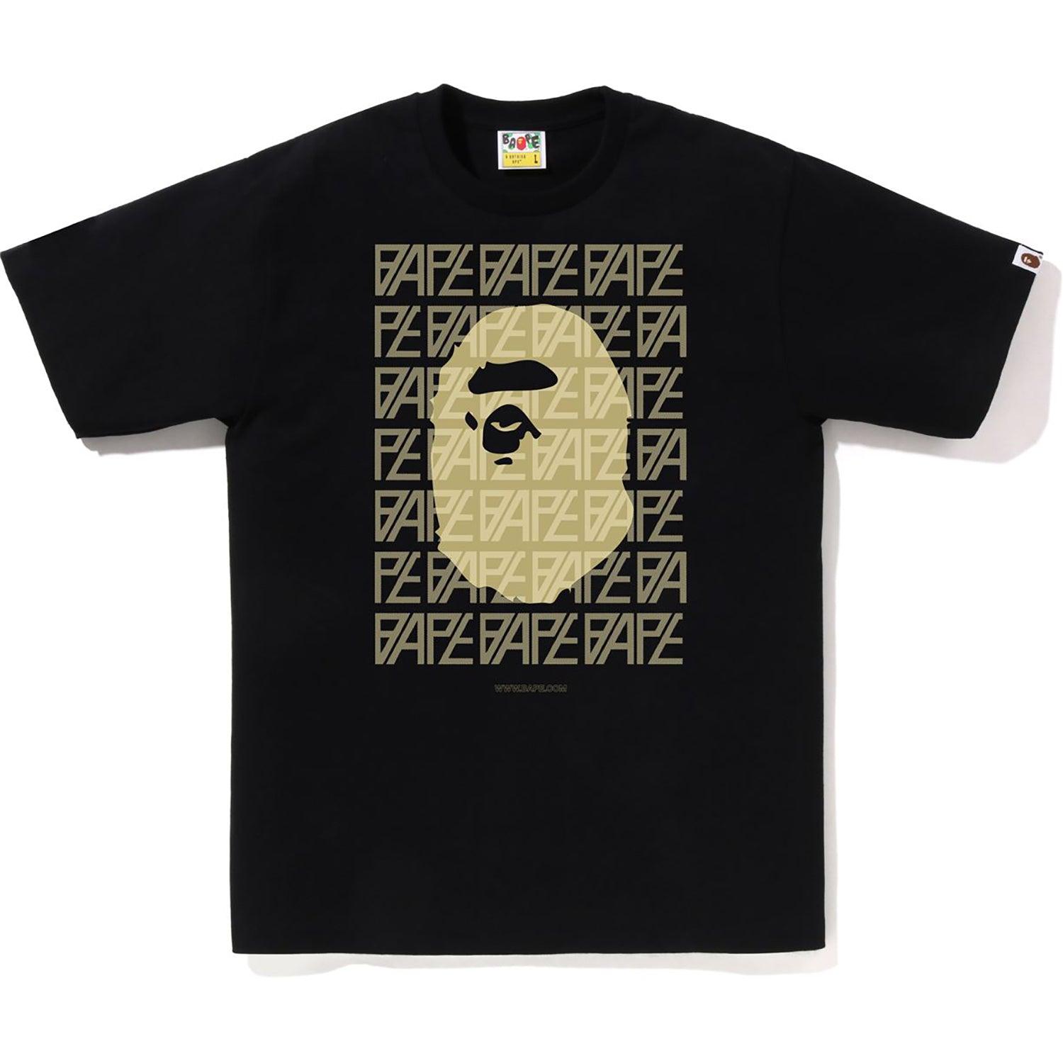 BAPE LOGO MONOGRAM TEE MENS Male Product Image