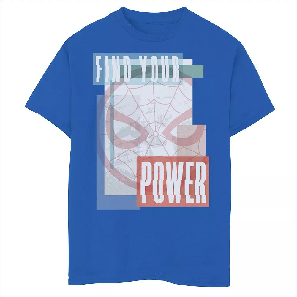 Boys 6-20 Marvel Spider-Man Find Your Power Pastel Portrait Graphic Tee, Boy's,  Product Image