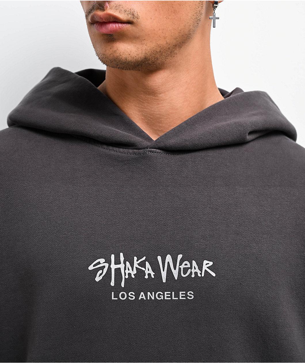 Shaka Wear 3M Logo Garment Dye Shadow Fleece Heavyweight Hoodie Product Image