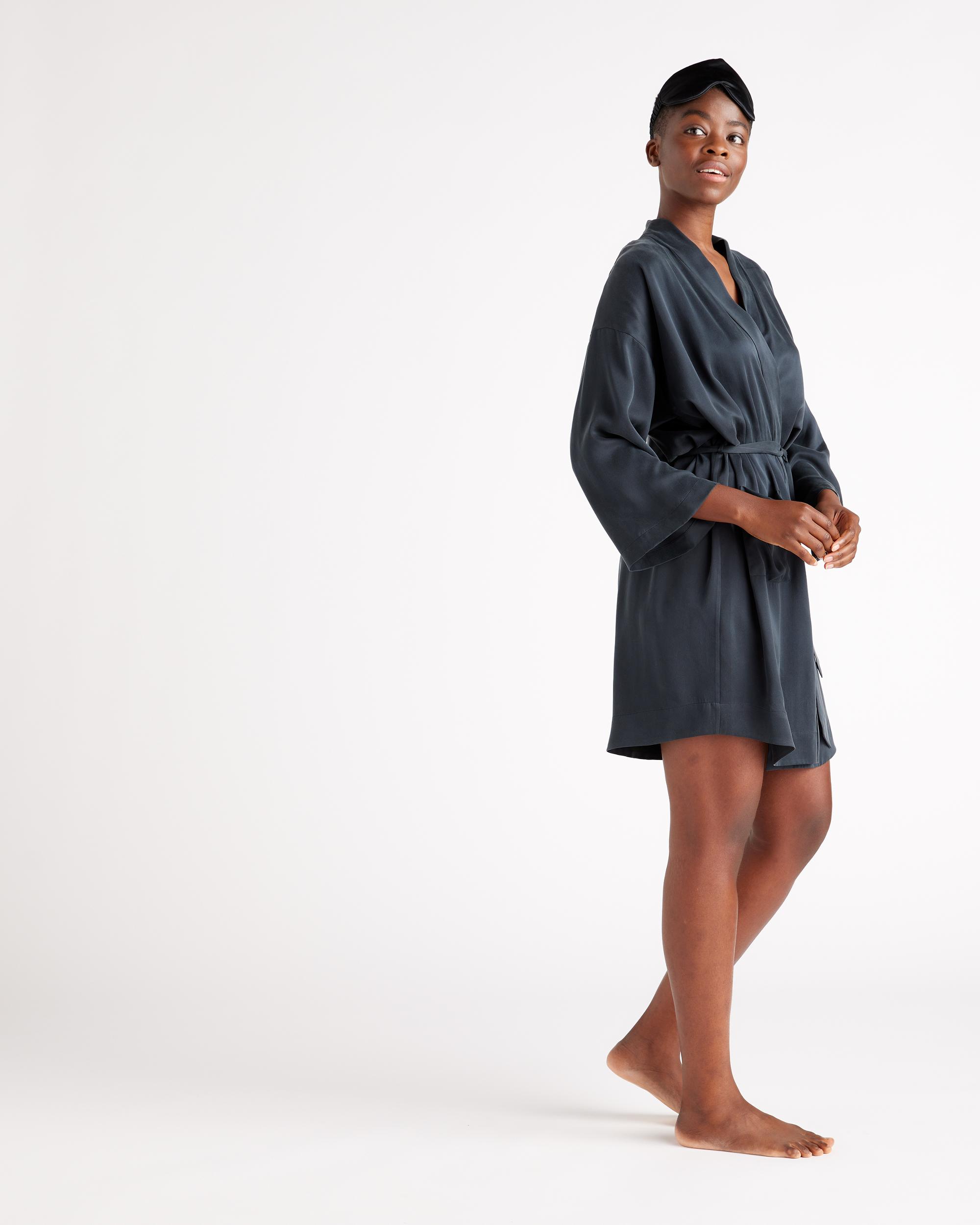 Quince | Women's Robe Mulberry Silk Product Image